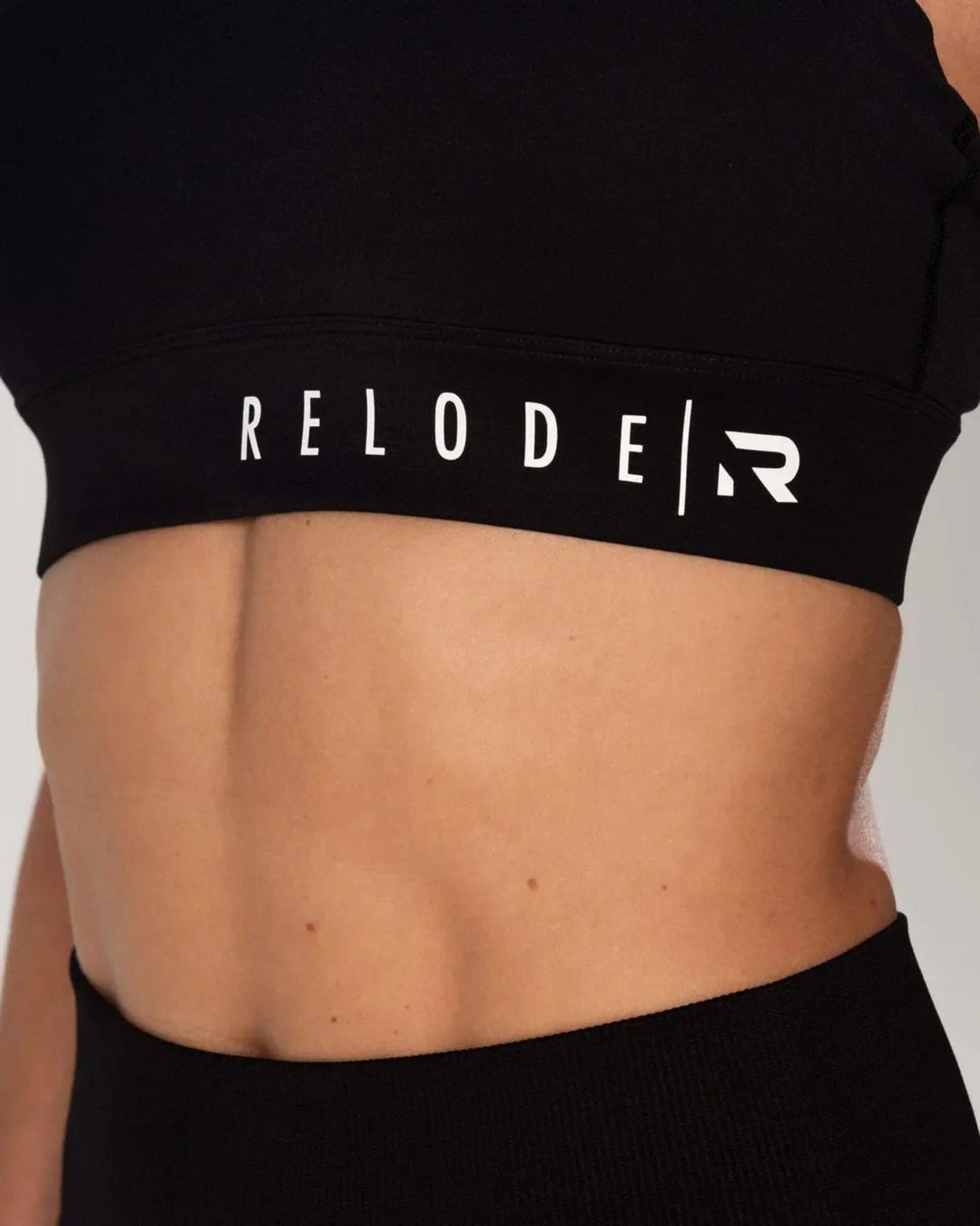 RELODE, Core Sports Bra - Svart