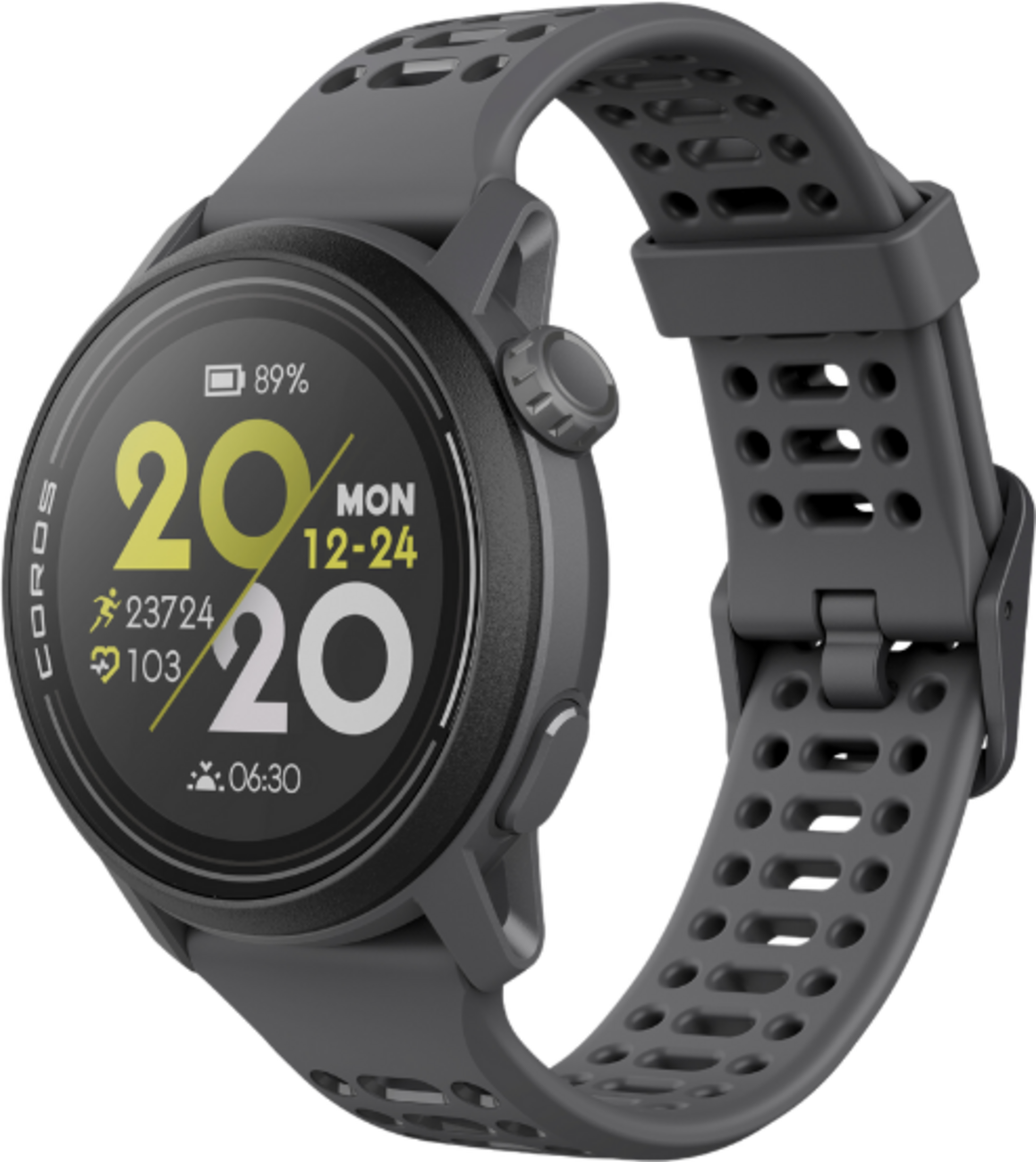 COROS, Coros Watch Pace 3 Silicone Black