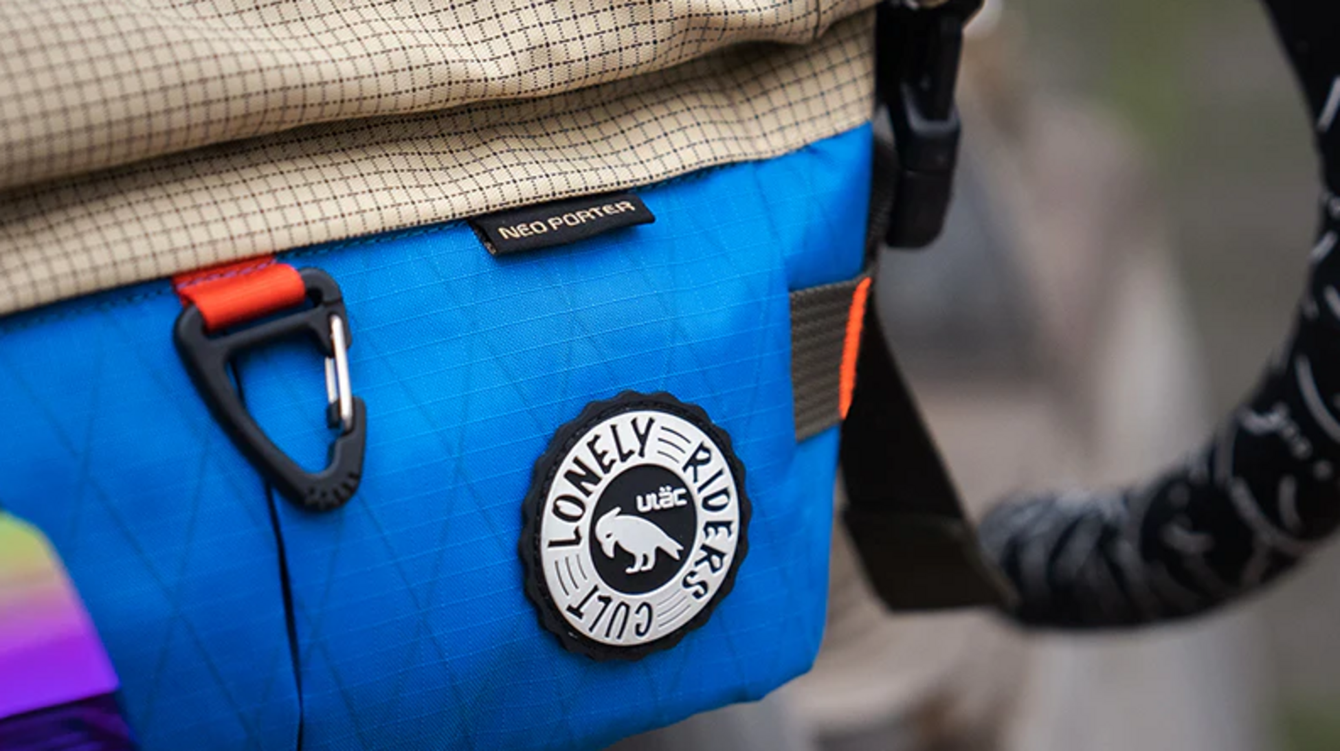 ULÄC, Coursier Jager 3.0l Boost Blue Cykelväska