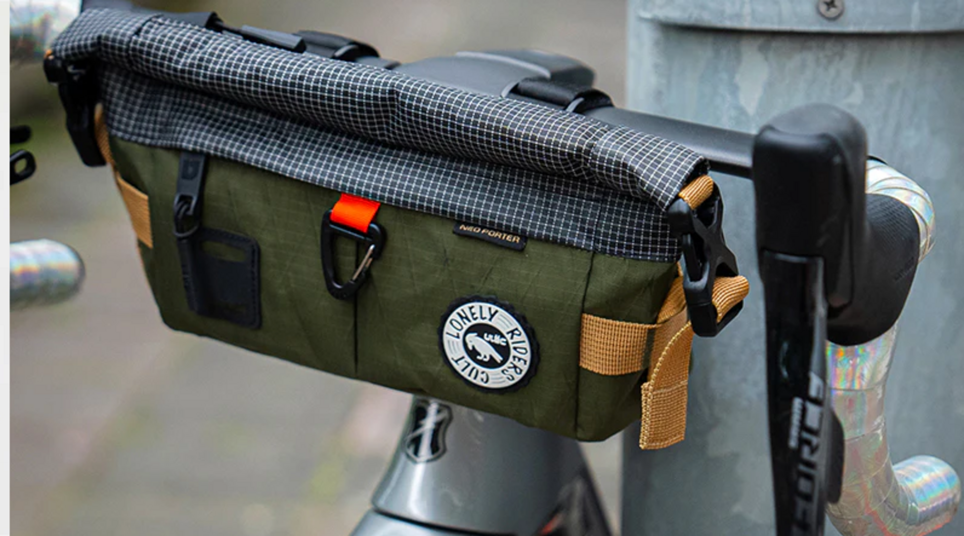 ULÄC, Coursier Jager 3.0l Moss cykelväska