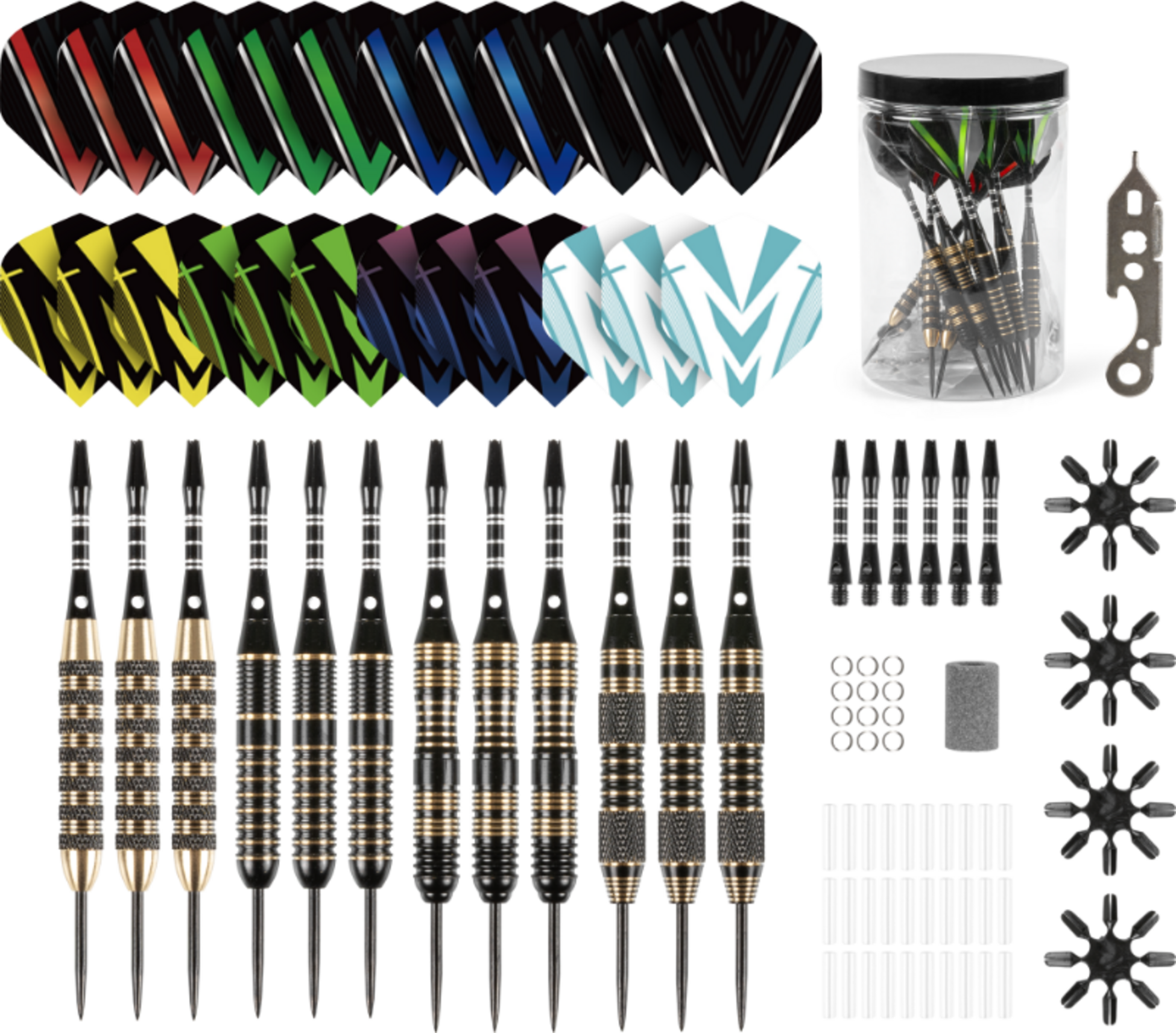 GYMSTICK, Court Complete Starter Darts Set