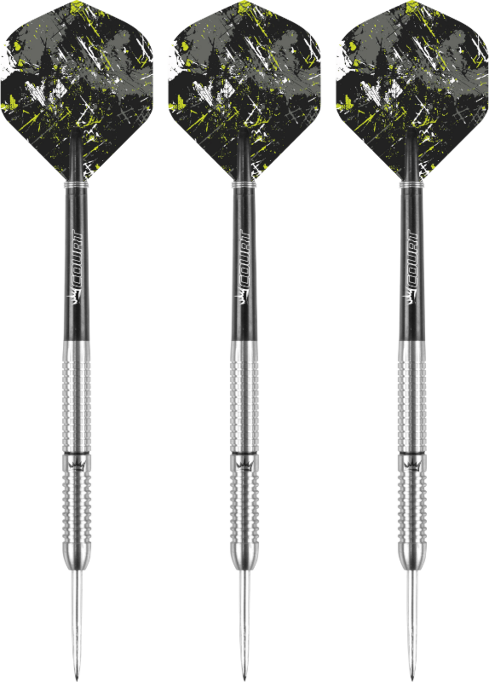 GYMSTICK, Court Stealth Tungsten 90 Dart Set 24g