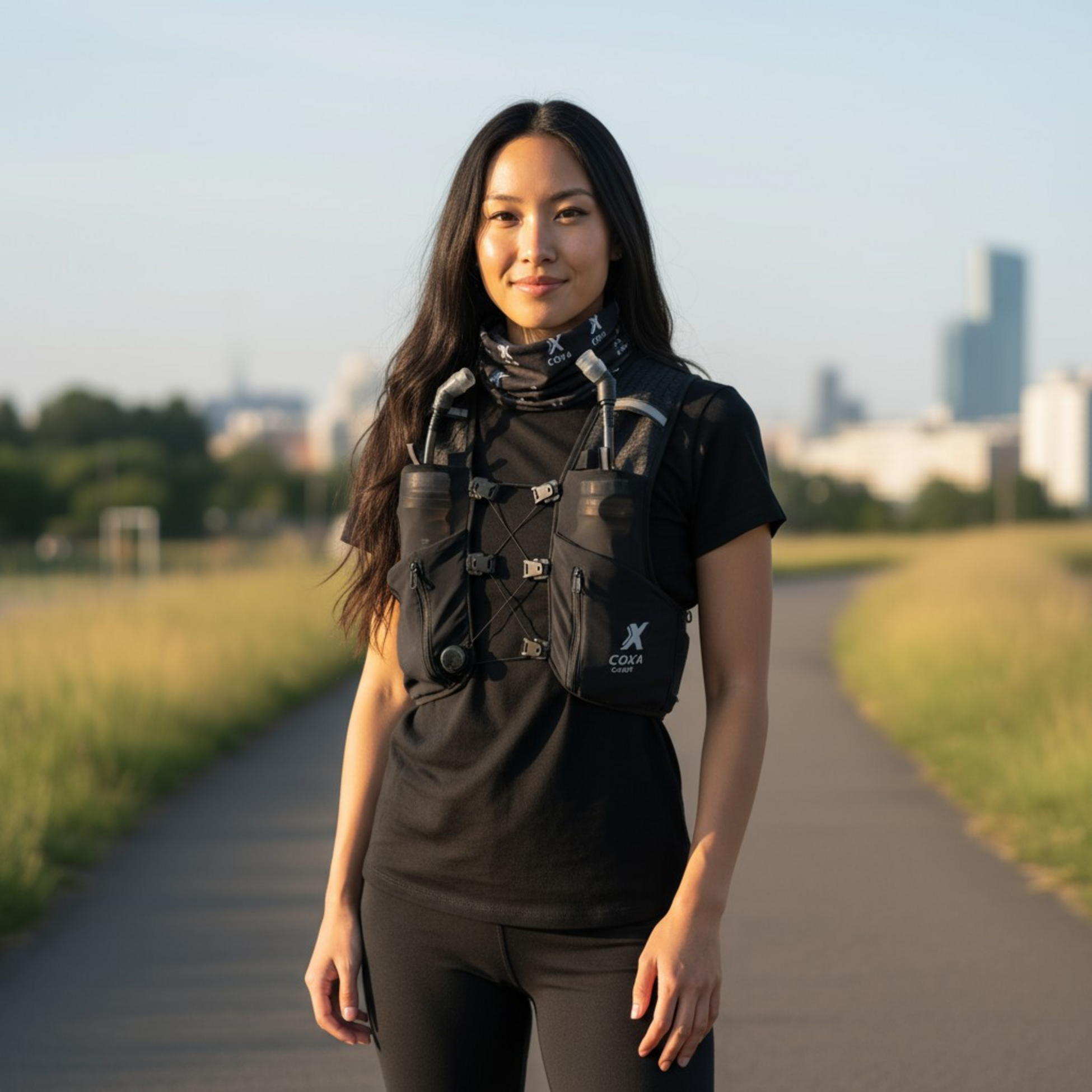 COXA CARRY, Coxa Running Vest Incl. Softflaska