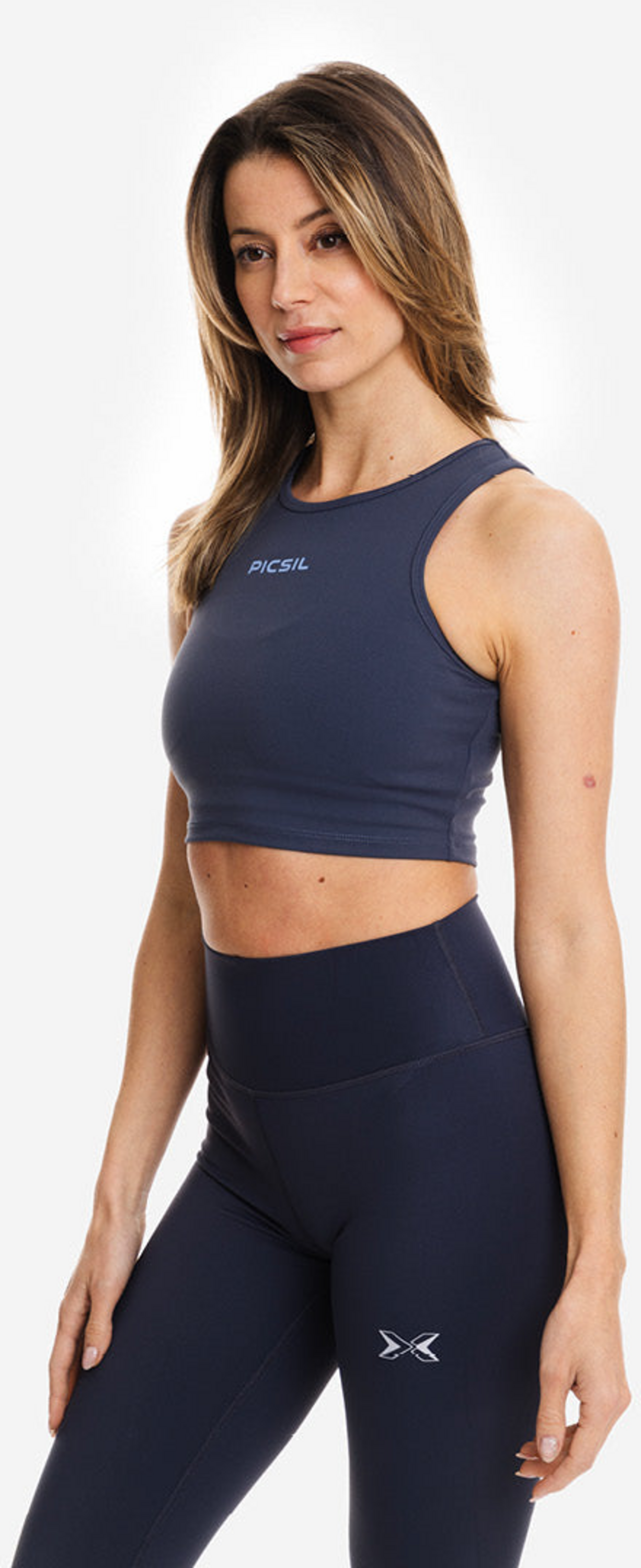 PICSIL SPORT, Crop Top För Kvinnor Sporttopp Picsil Sport