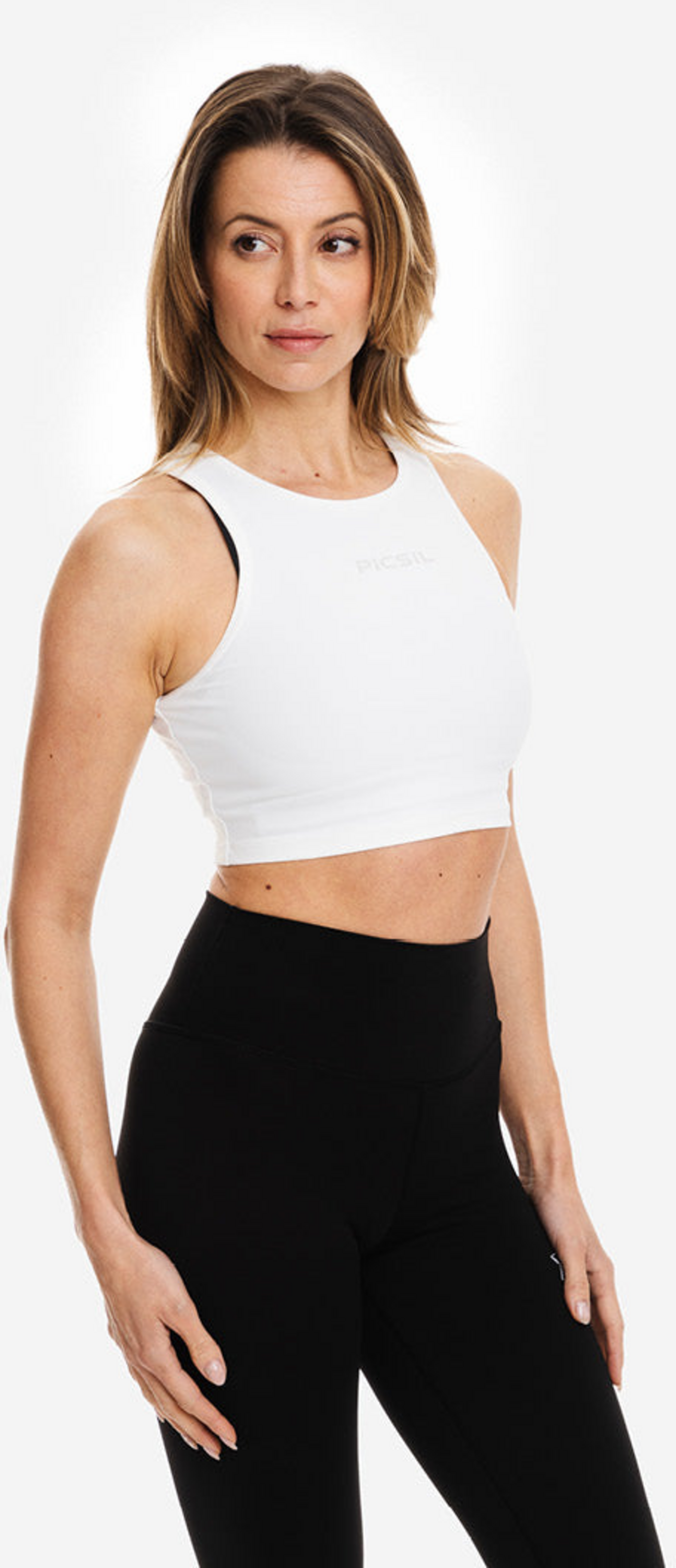 PICSIL SPORT, Crop Top För Kvinnor Sporttopp Picsil Sport