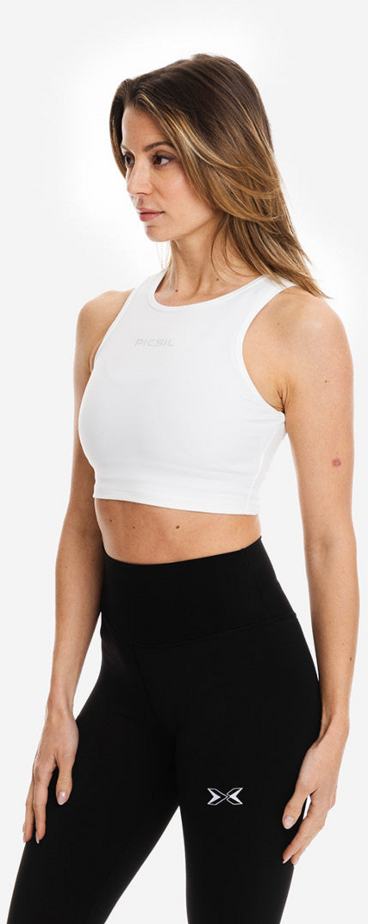 PICSIL SPORT, Crop Top För Kvinnor Sporttopp Picsil Sport