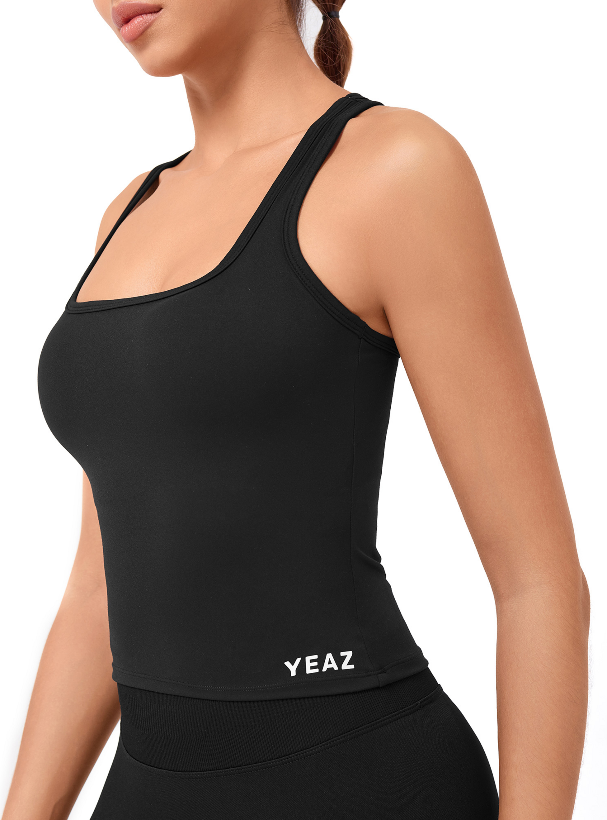YEAZ, Crush Top Mjuk Sport-bh-topp F&ouml;r Kvinnor