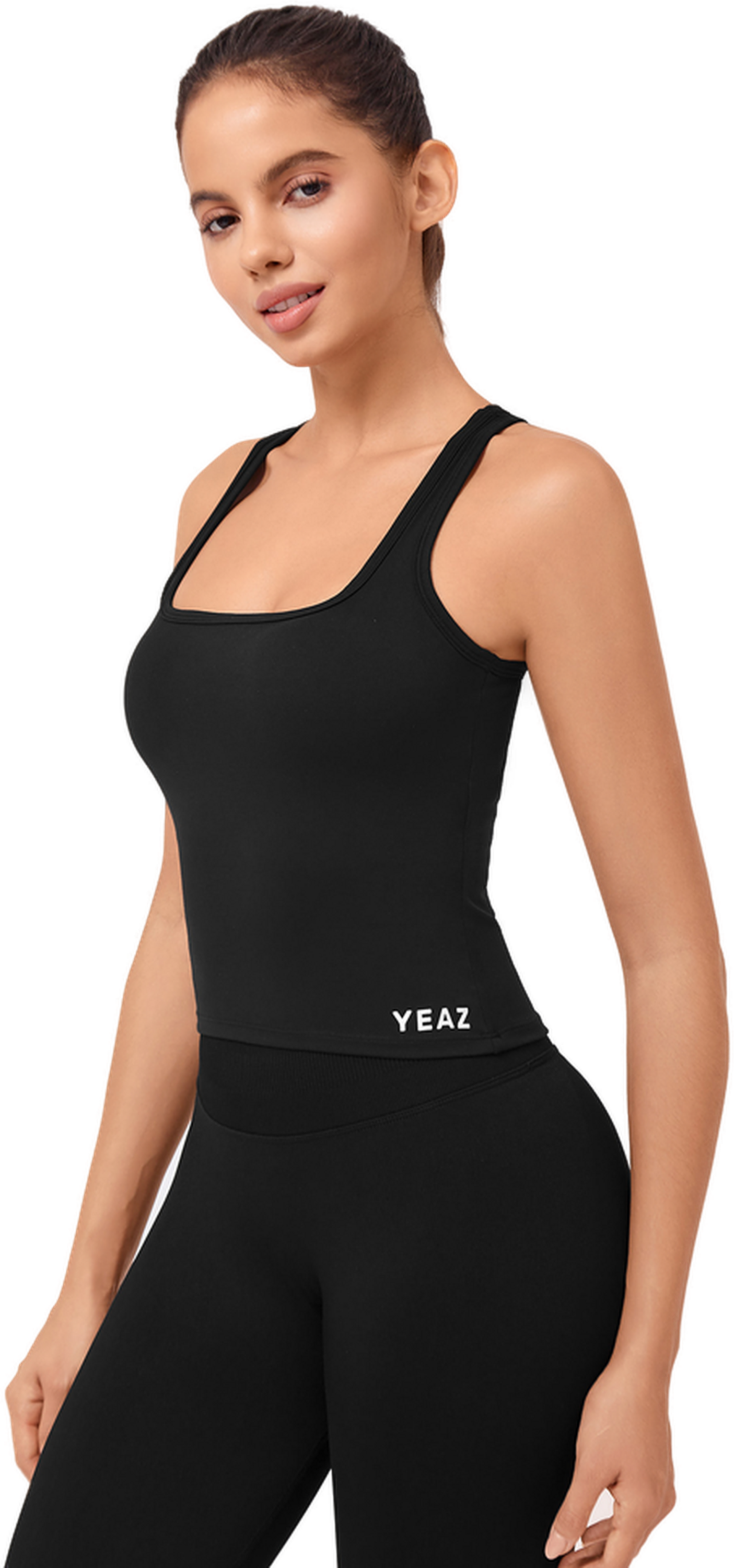 YEAZ, Crush Top Mjuk Sport-bh-topp F&ouml;r Kvinnor