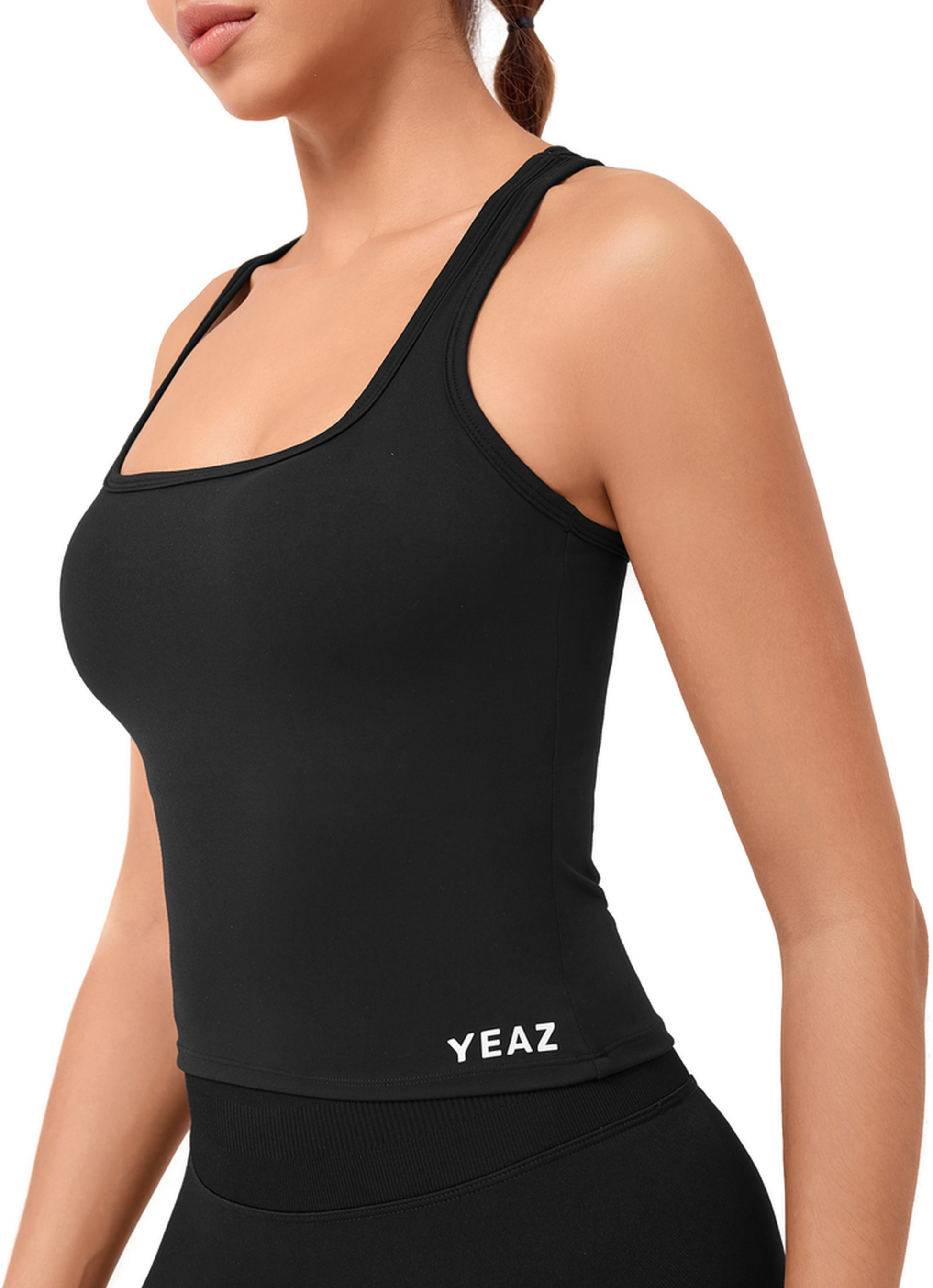 YEAZ, Crush Top Mjuk Sport-bh-topp F&ouml;r Kvinnor