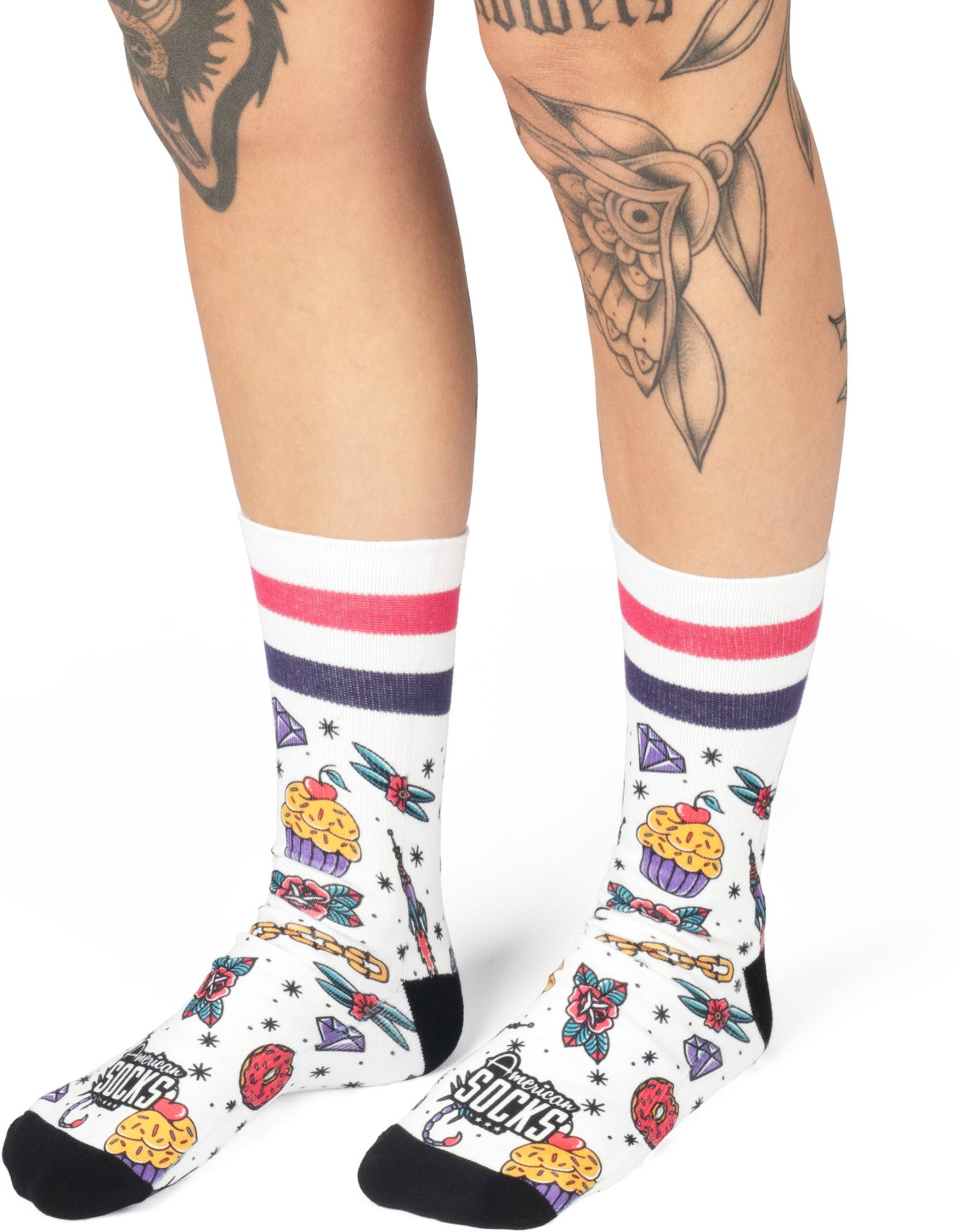 AMERICAN SOCKS, Cupcake - Mid High