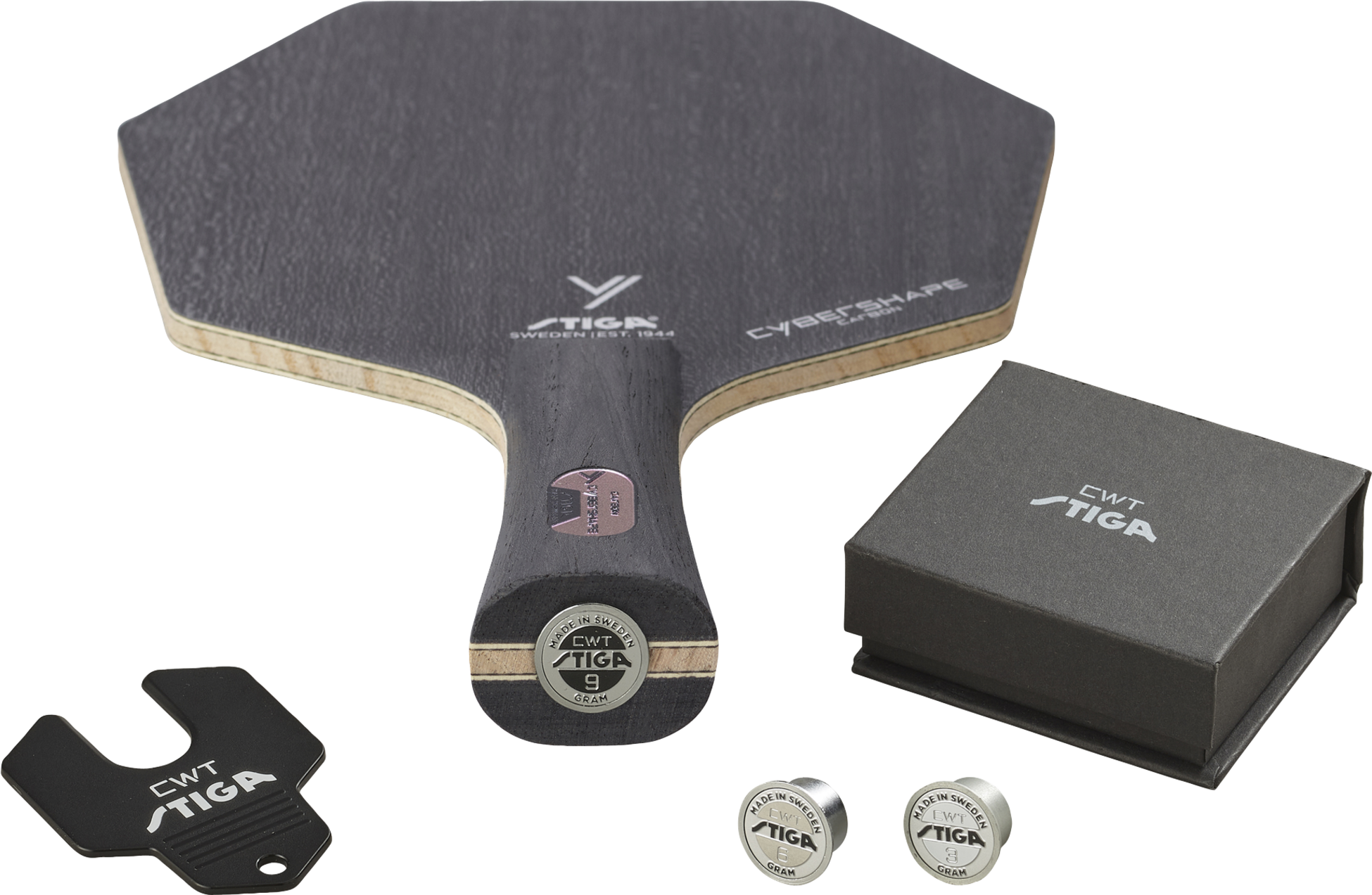 STIGA, Cybershape Carbon Cwt - Master