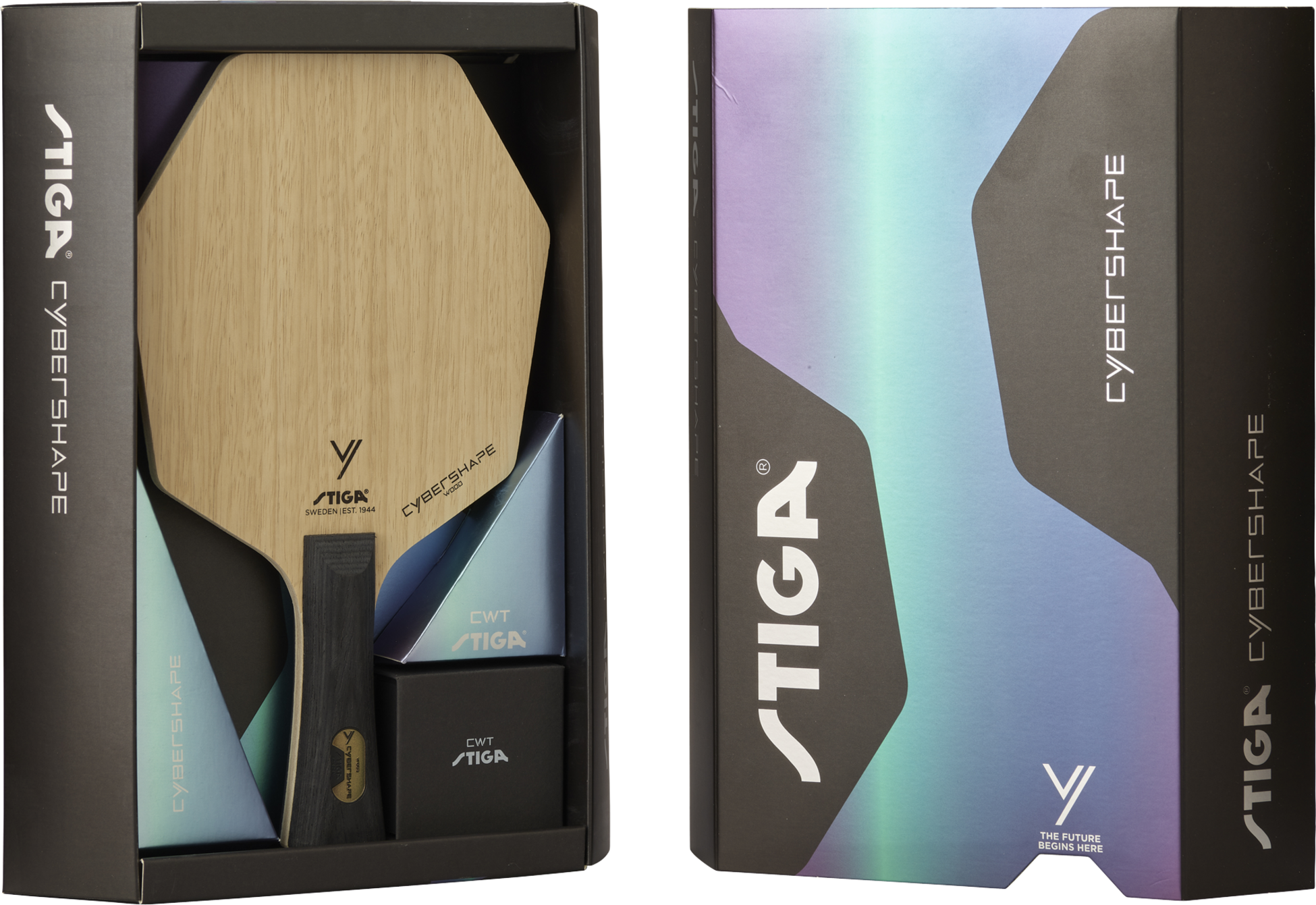 STIGA, Cybershape Wood Cwt - Classic