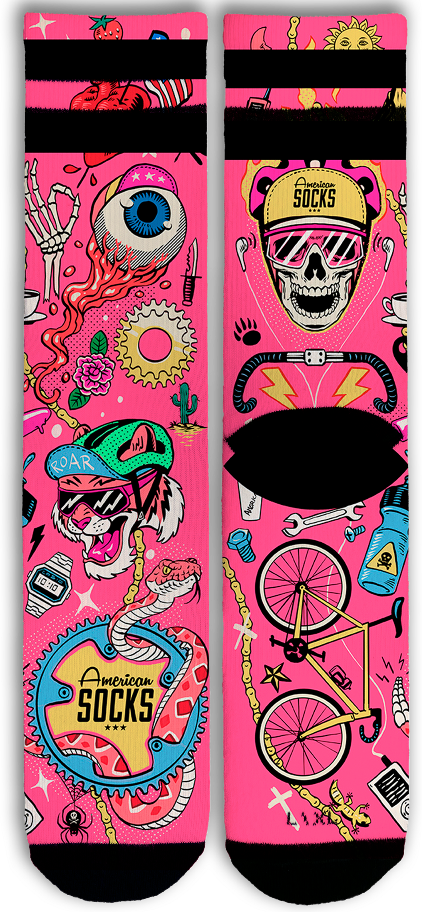 AMERICAN SOCKS, Cycling Beast - Mid High