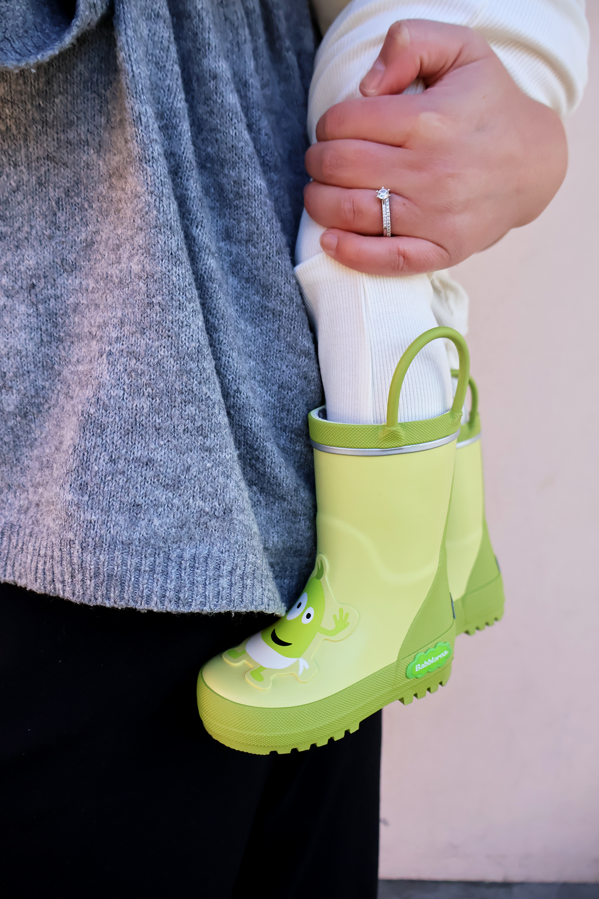 VINCENT SHOES, Dadda Green Rubberboot