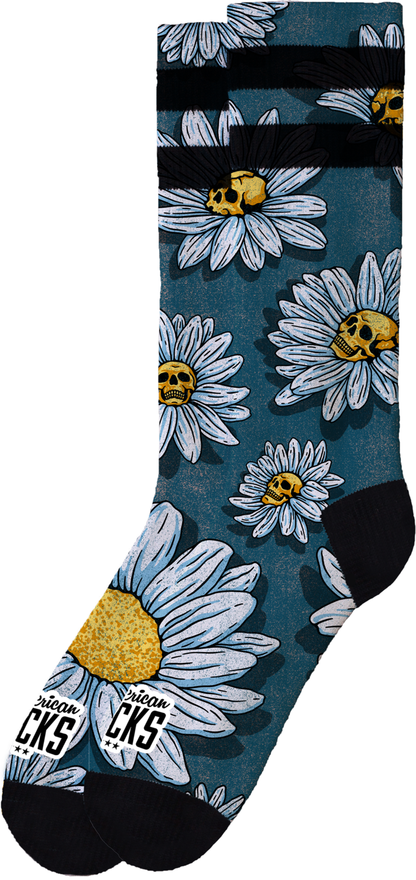 AMERICAN SOCKS, Daisies - Mid High