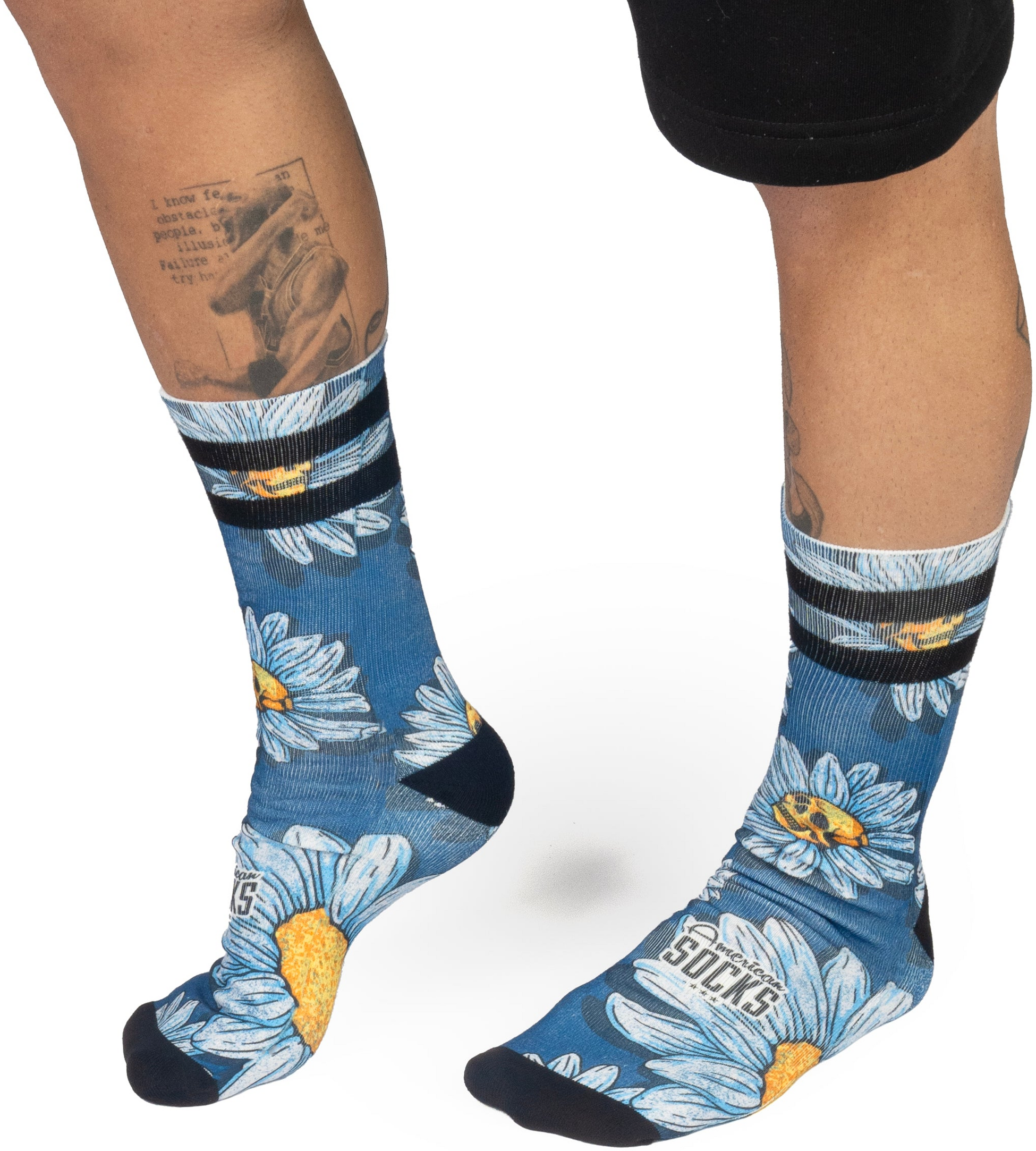 AMERICAN SOCKS, Daisies - Mid High