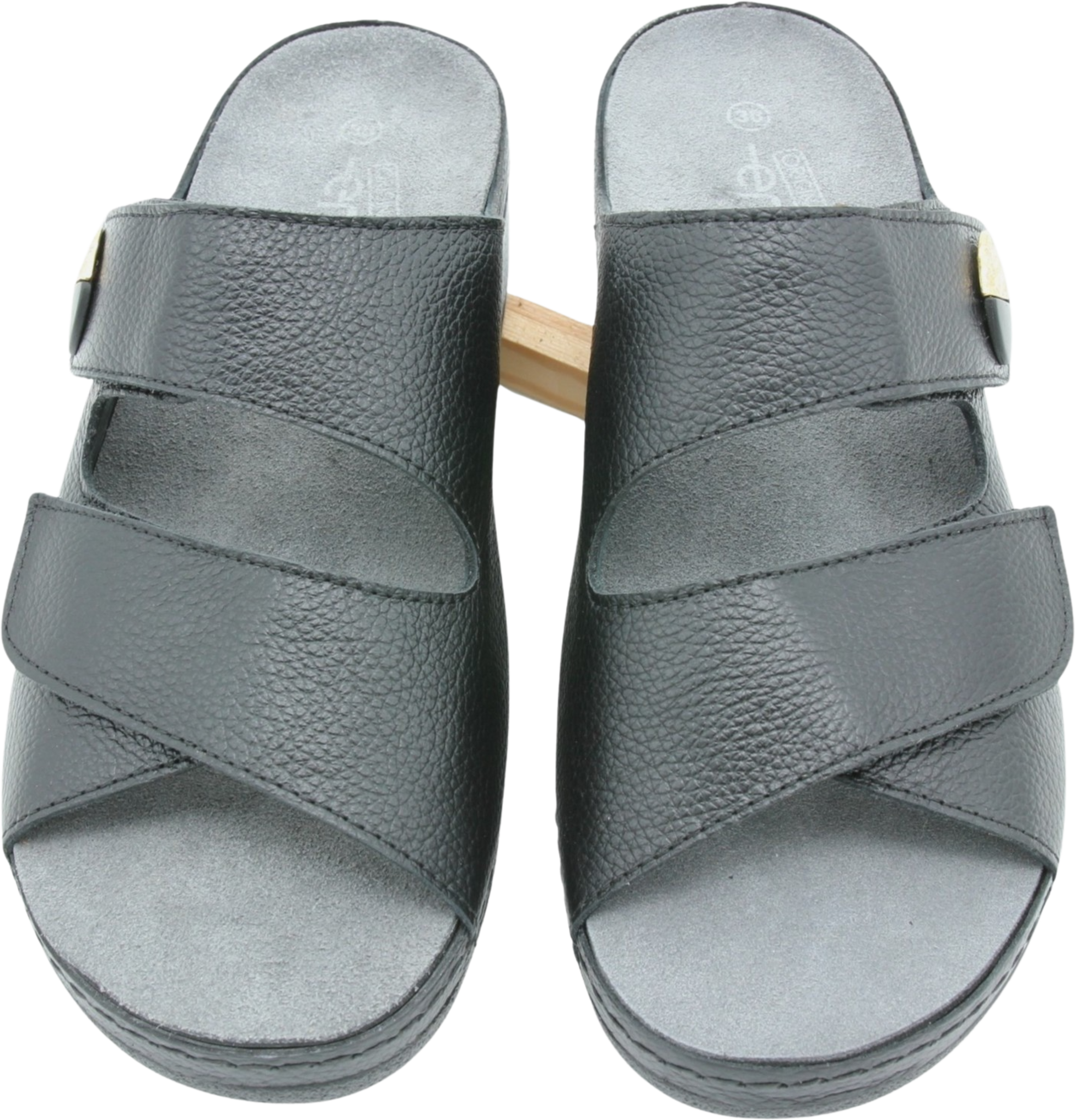 EMBLA, Damsandal Black - Ergoflex