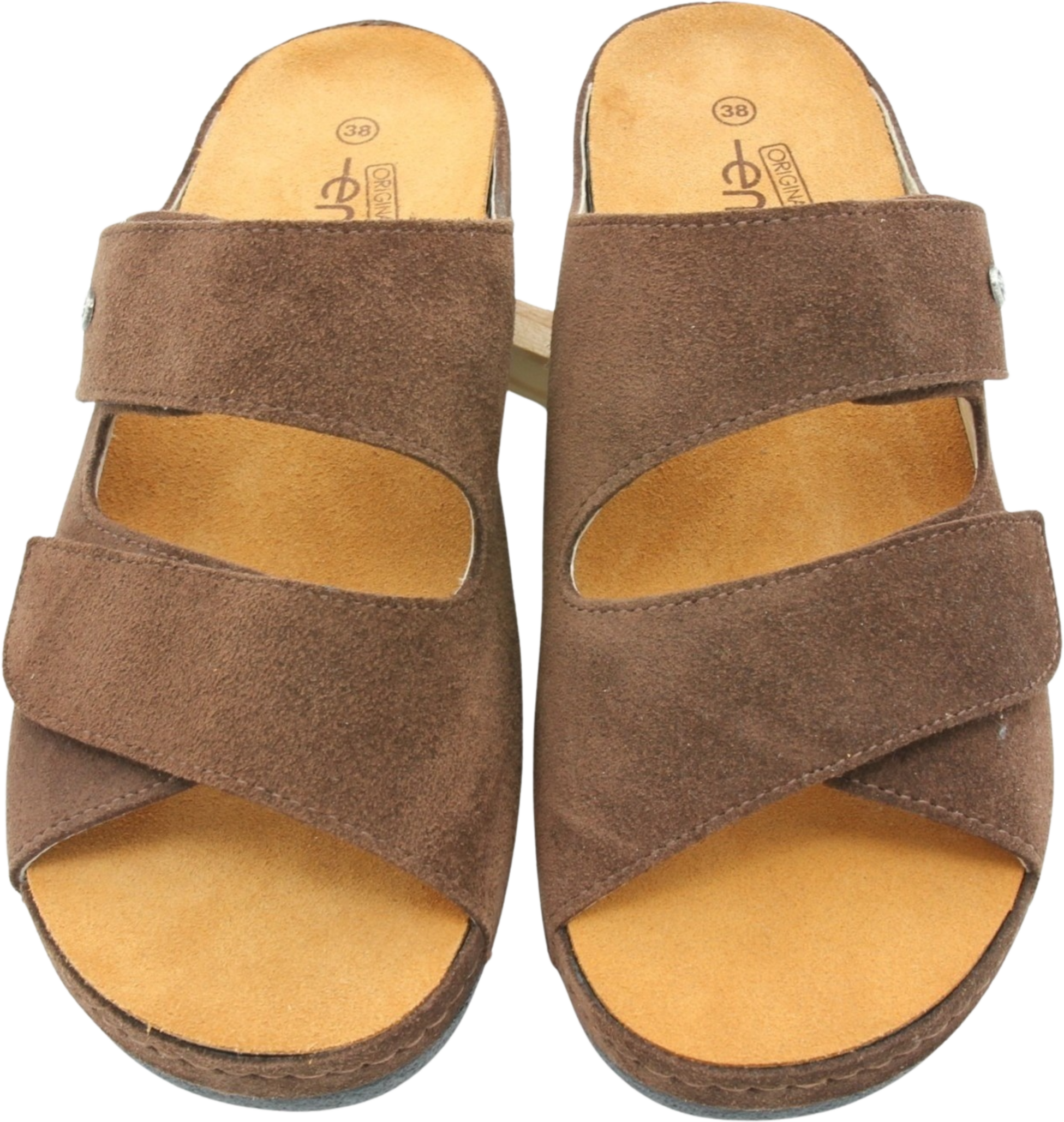 EMBLA, Damsandal Mocka Brown - Ergoflex