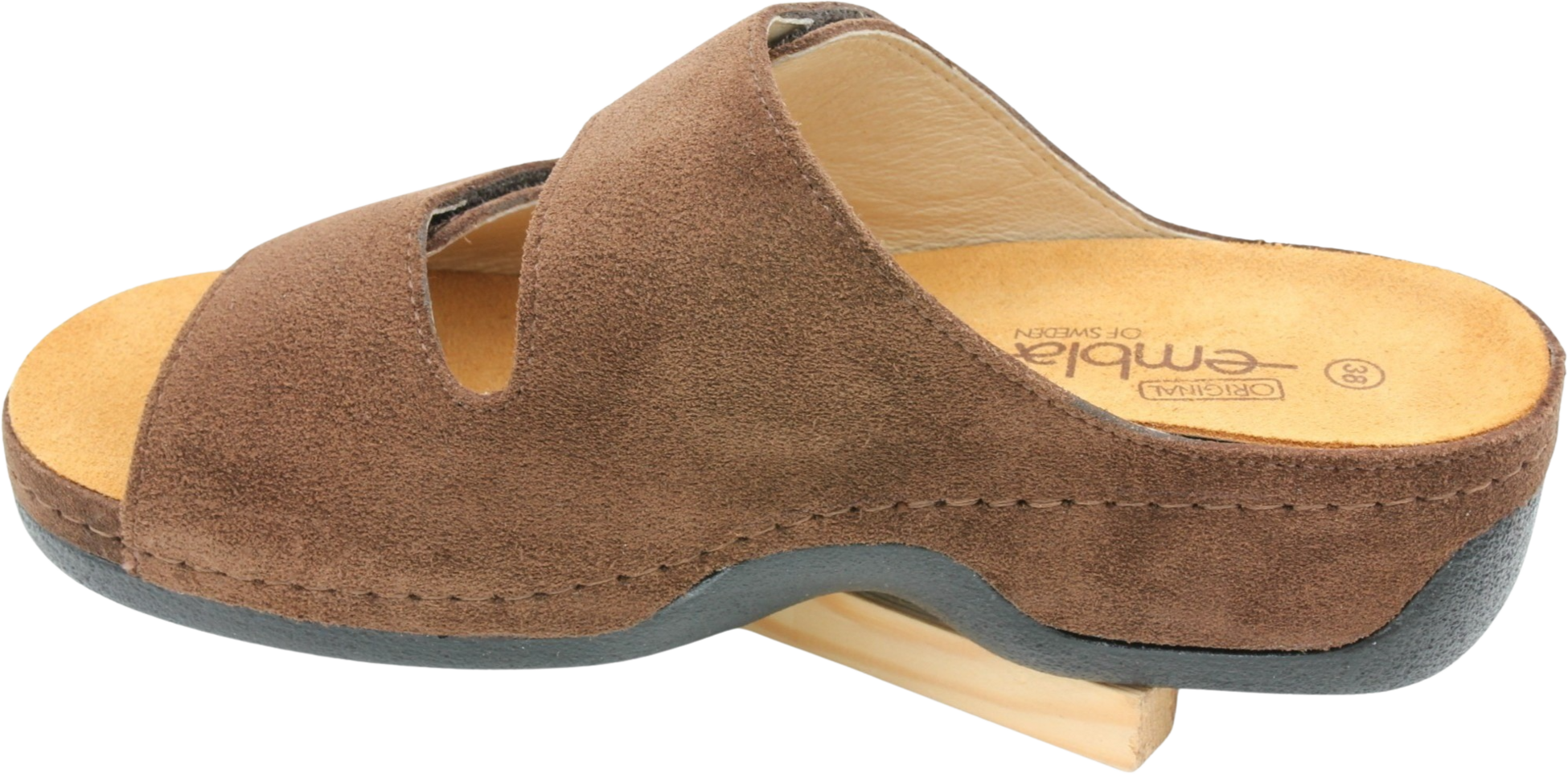 EMBLA, Damsandal Mocka Brown - Ergoflex