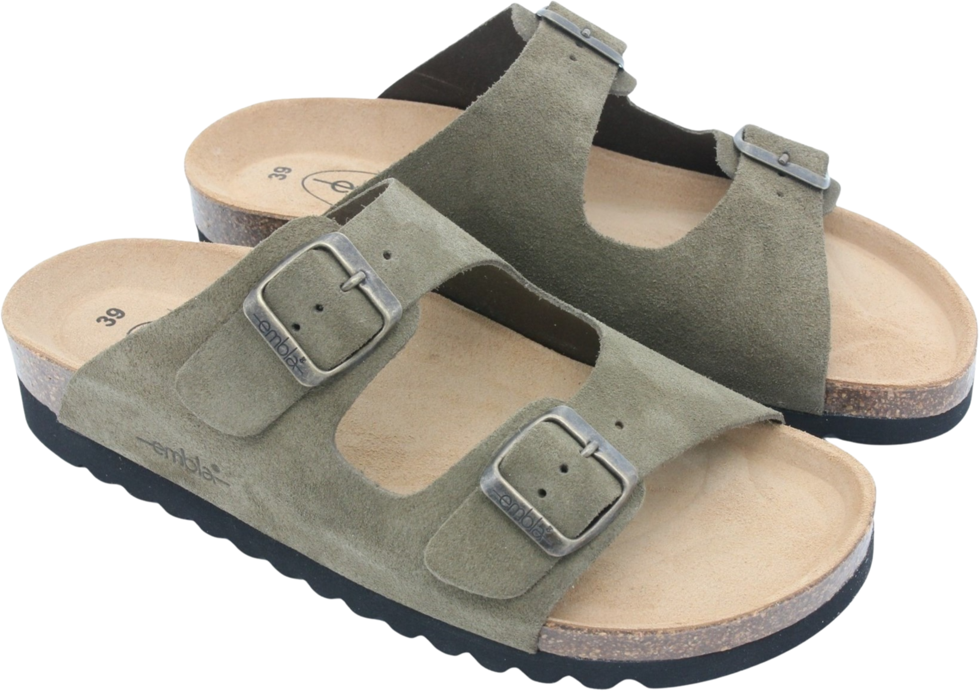 EMBLA, Damsandal Mocka Olive