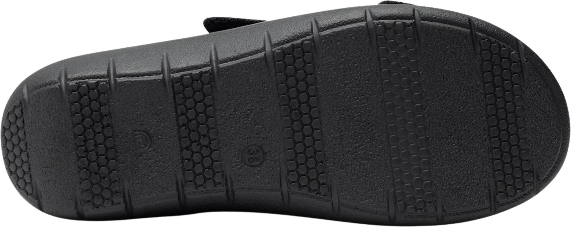 EMBLA, Damsandal Svart - Elastisk Insida - Ergoflex