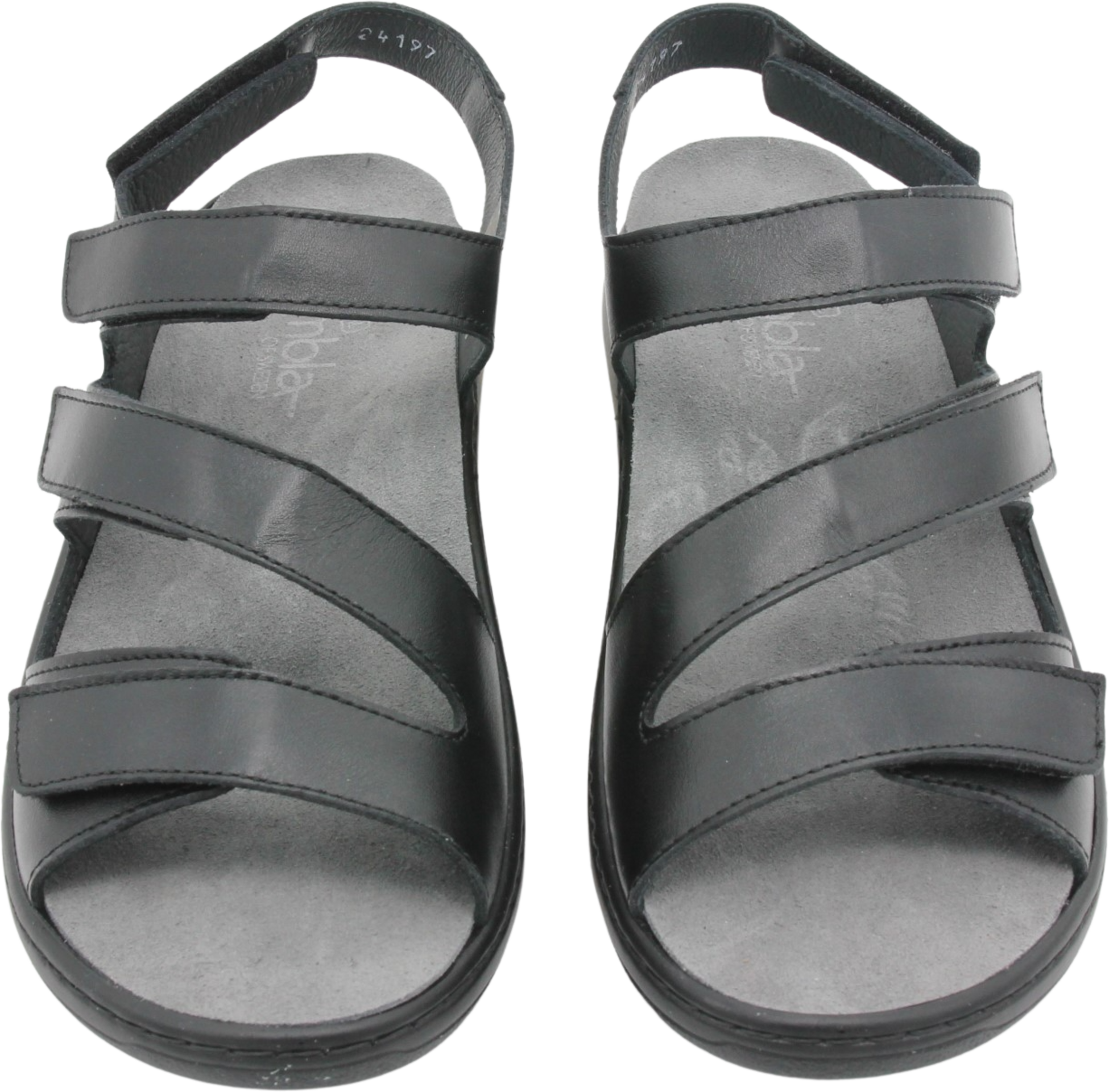 EMBLA, Damsandal Svart - Ergoflex