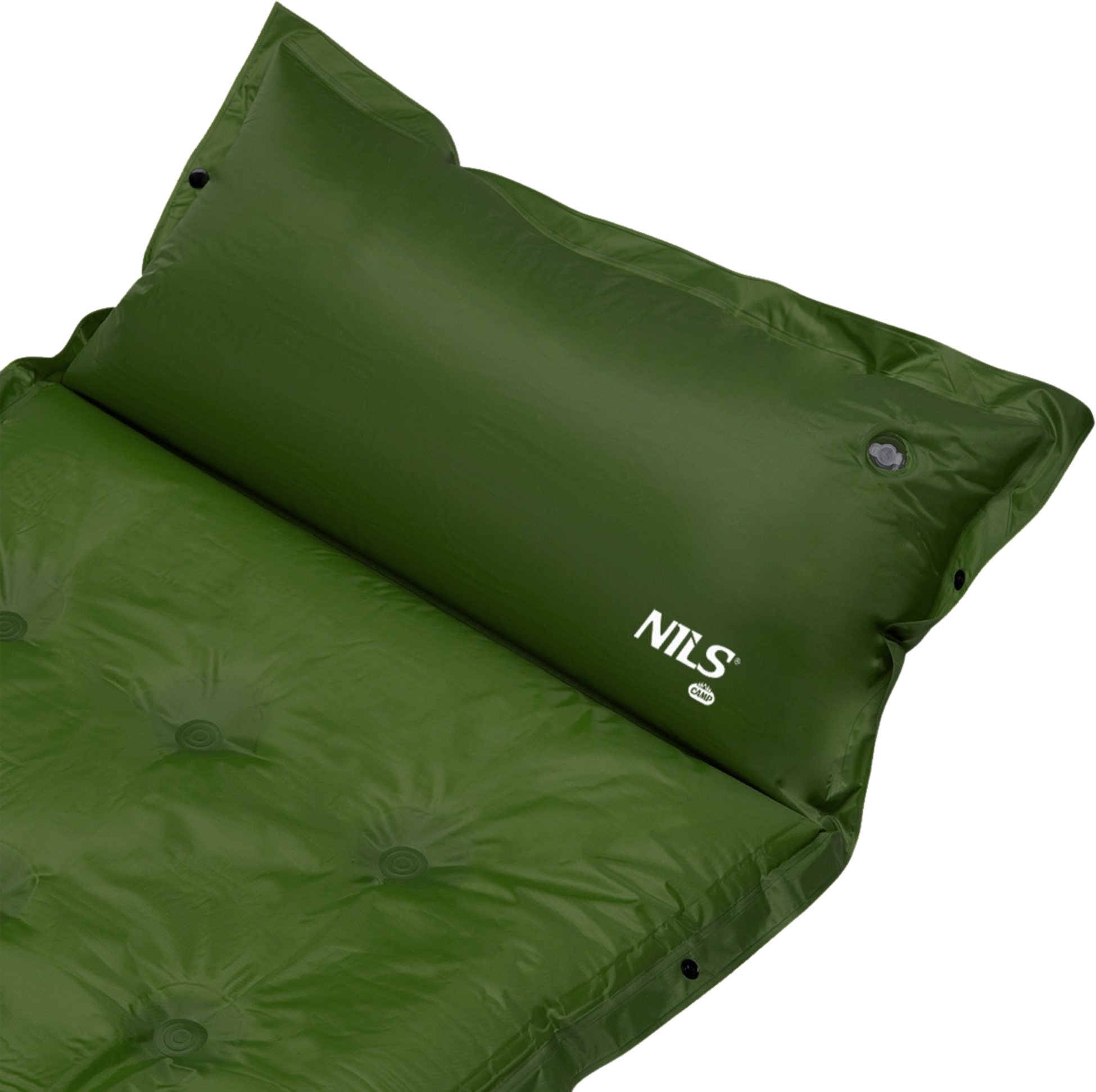 NORTHIX, Dark Green Self-inflating Camping Mat, Compact