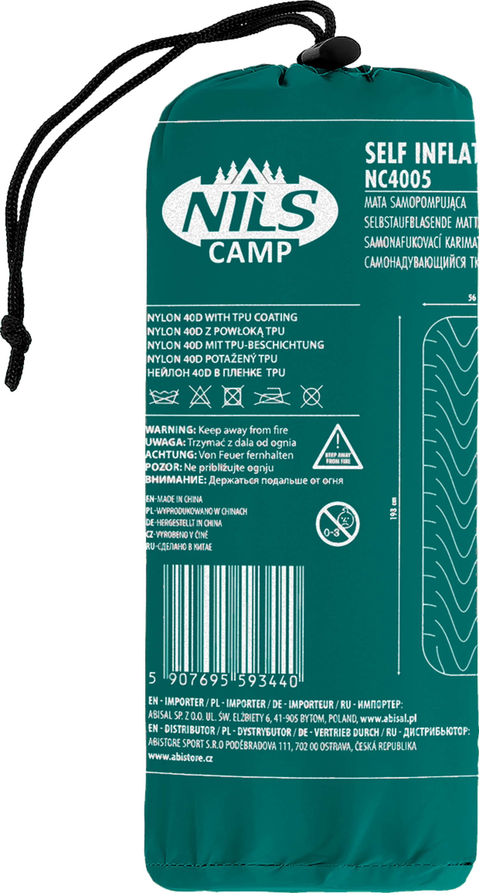 NORTHIX, Dark Green Tourist Mat &ndash; Lightweight, Portable, Durable