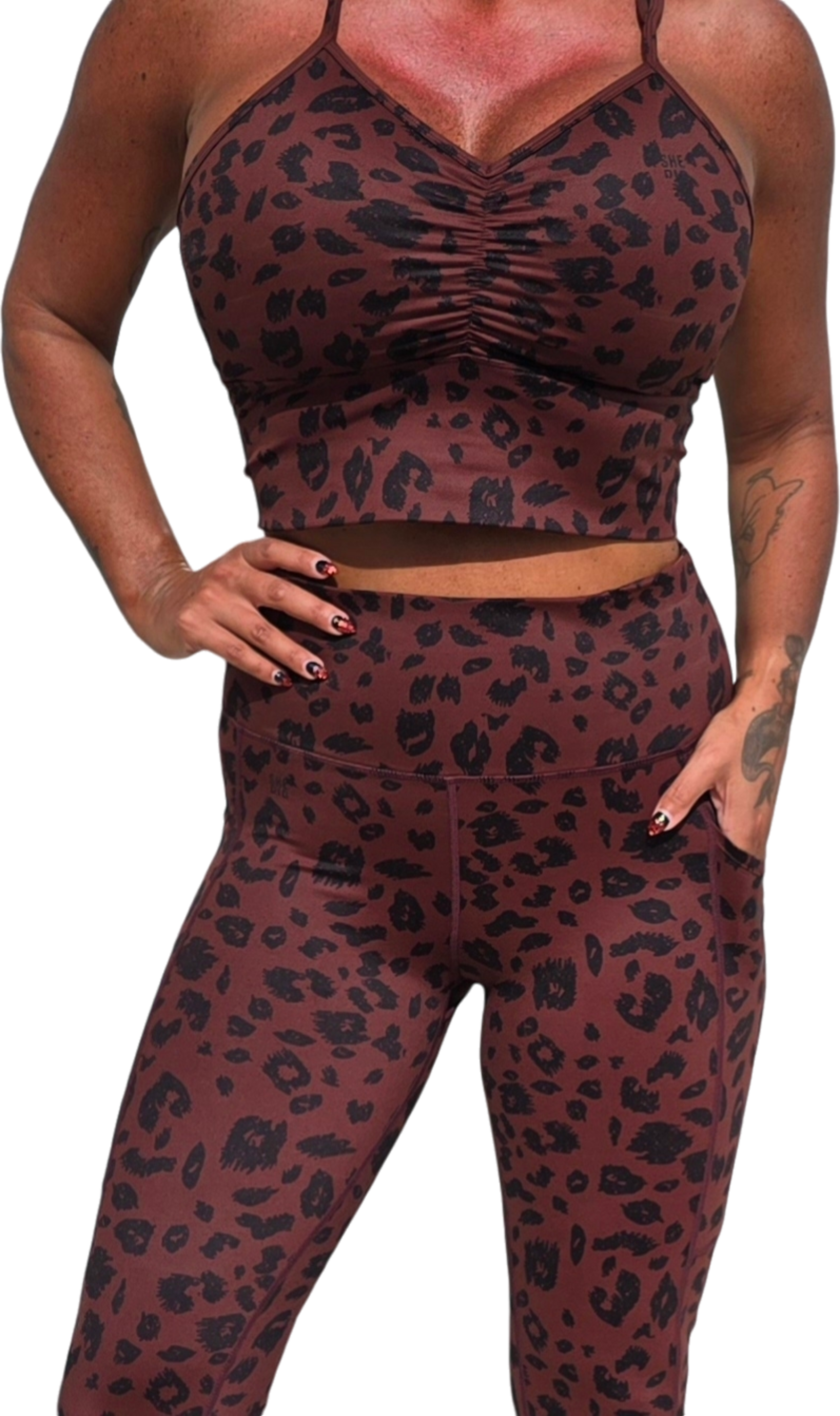 SHE DID, Dark Leo Tights