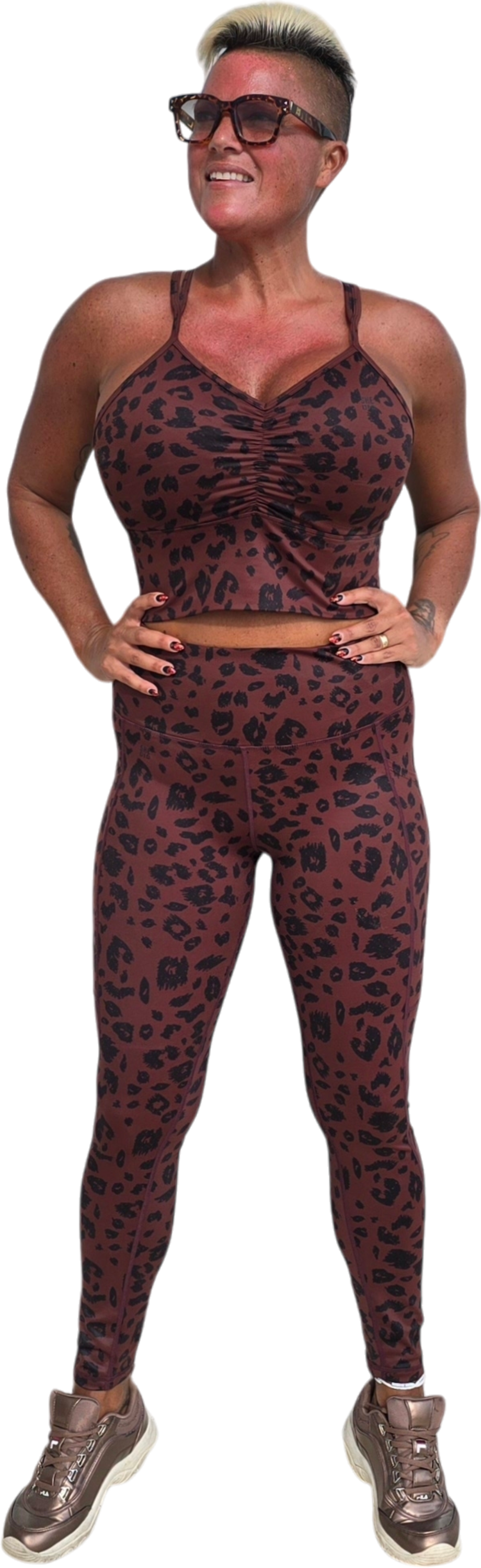 SHE DID, Dark Leo Tights