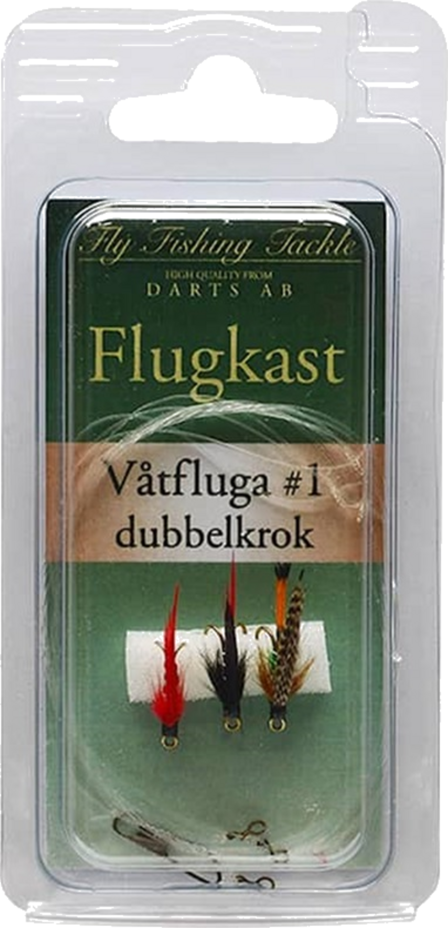 DARTS, Darts Fly Cast Wet Fly Double #1