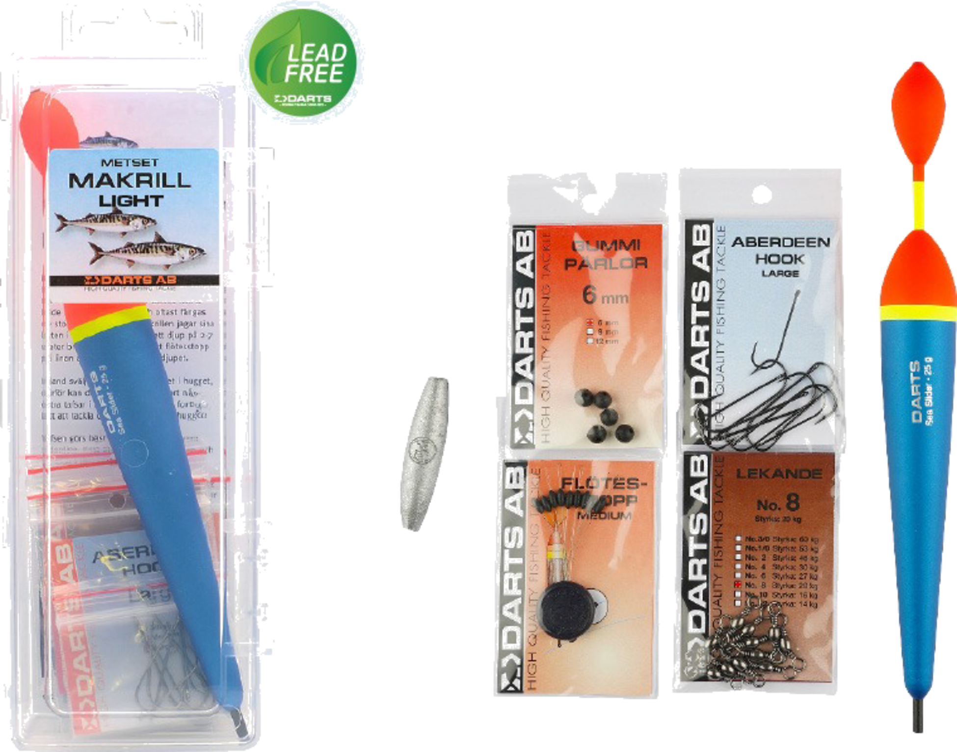 DARTS, Darts Metset Makrill Light