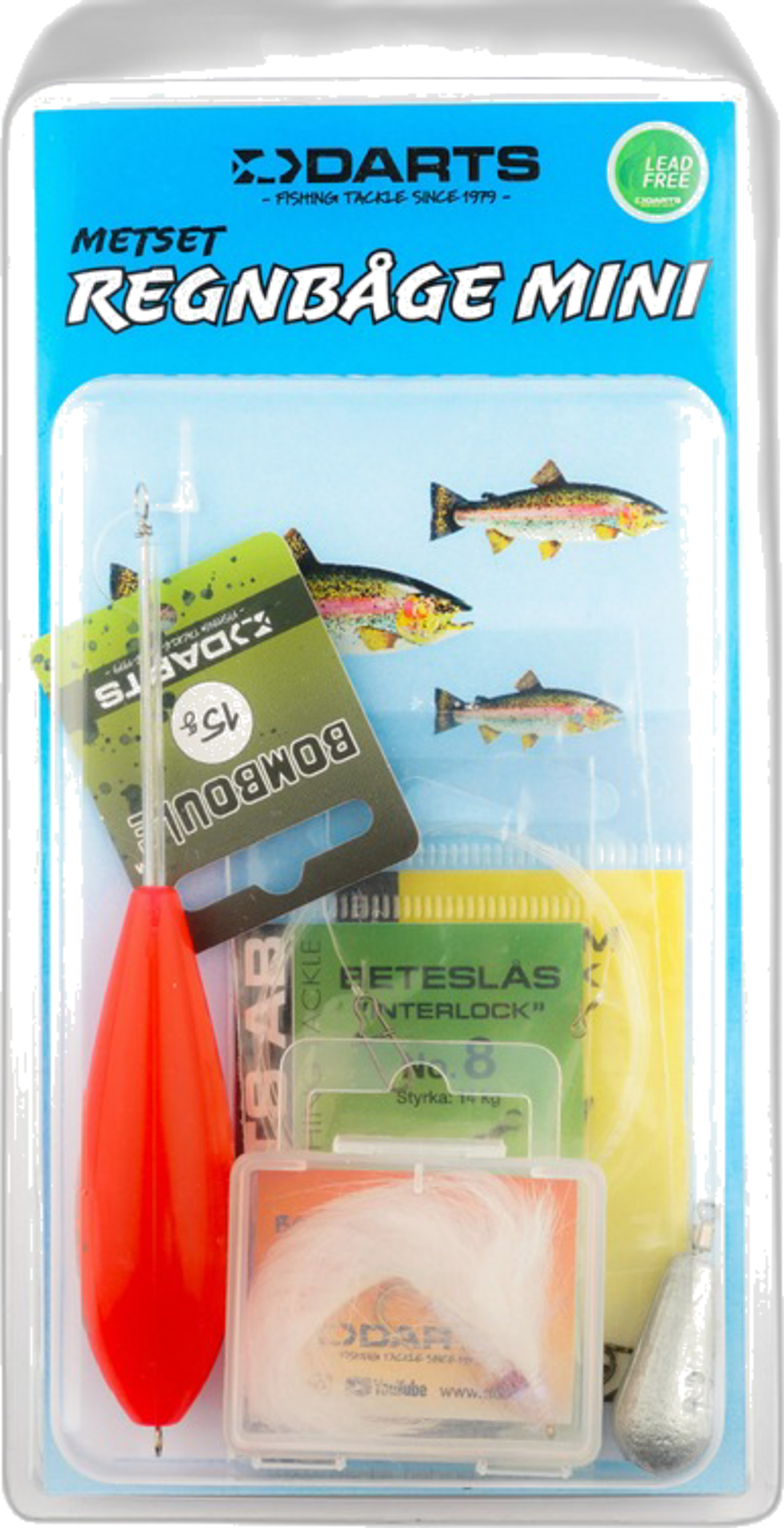 DARTS, Darts Metset Regnb&aring;ge Mini
