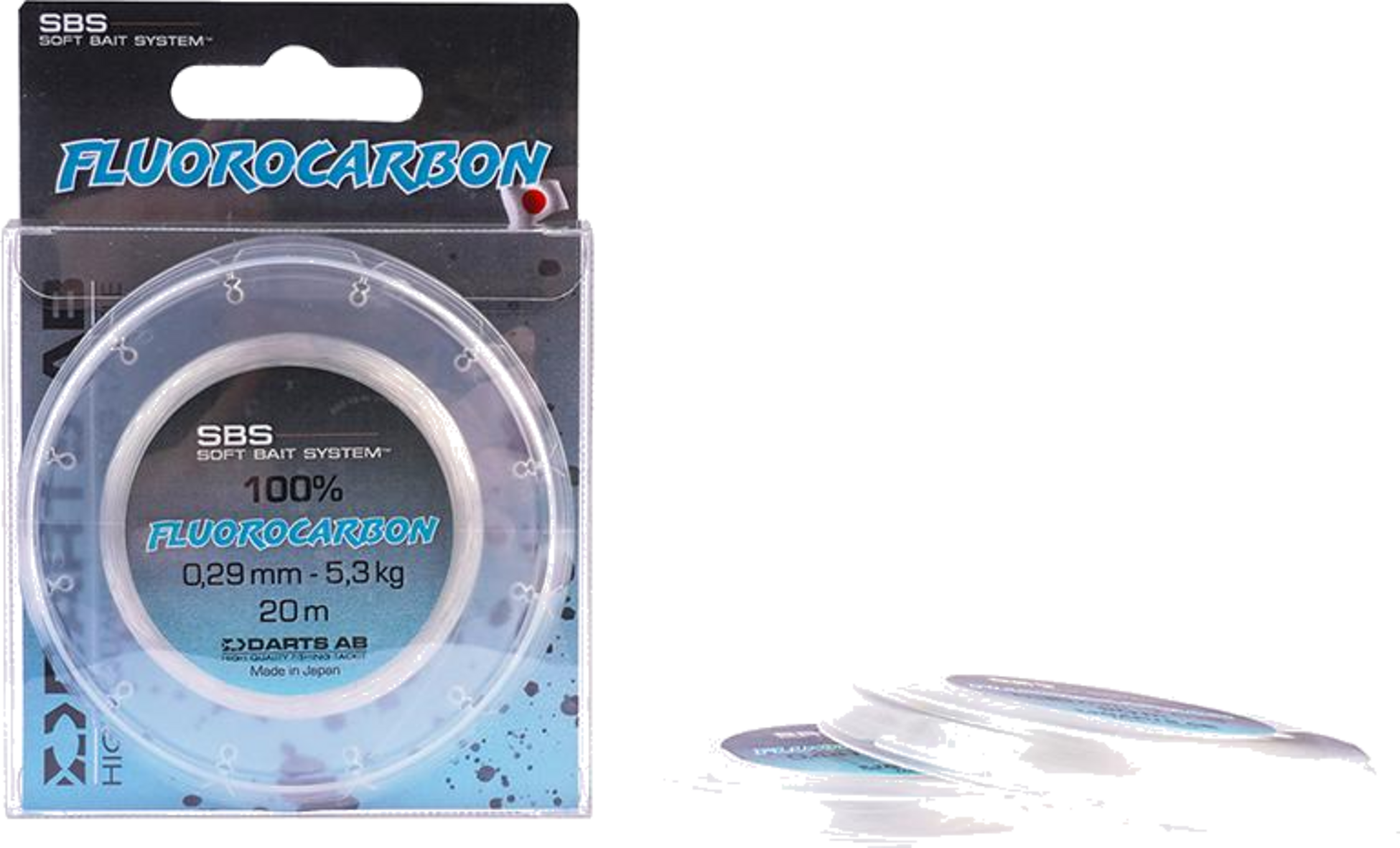 DARTS SBS, Darts Sbs Fluorocarbon 20m 0,36mm 7,6kg