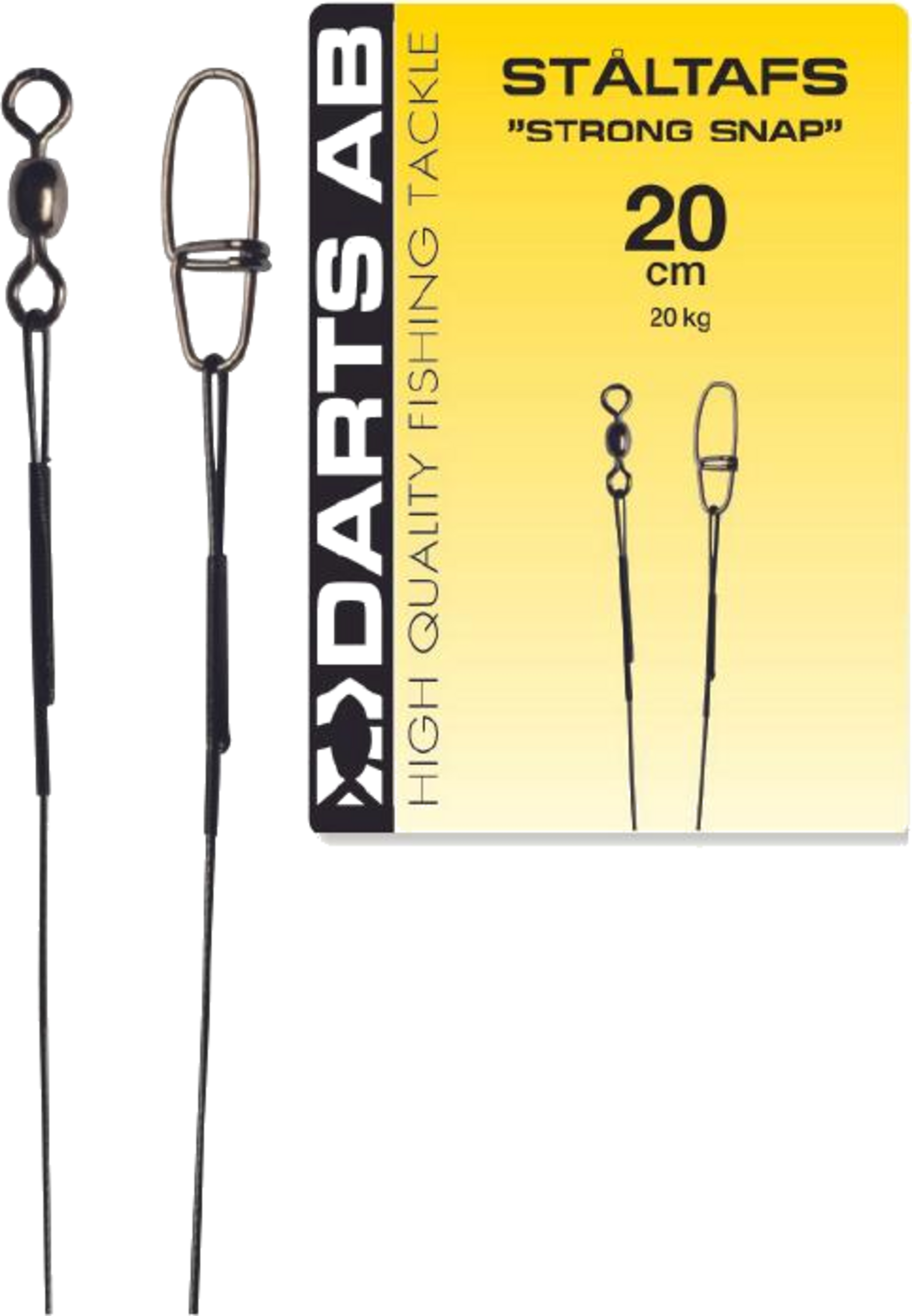 DARTS, Darts Ståltafs Strong Snap 20cm