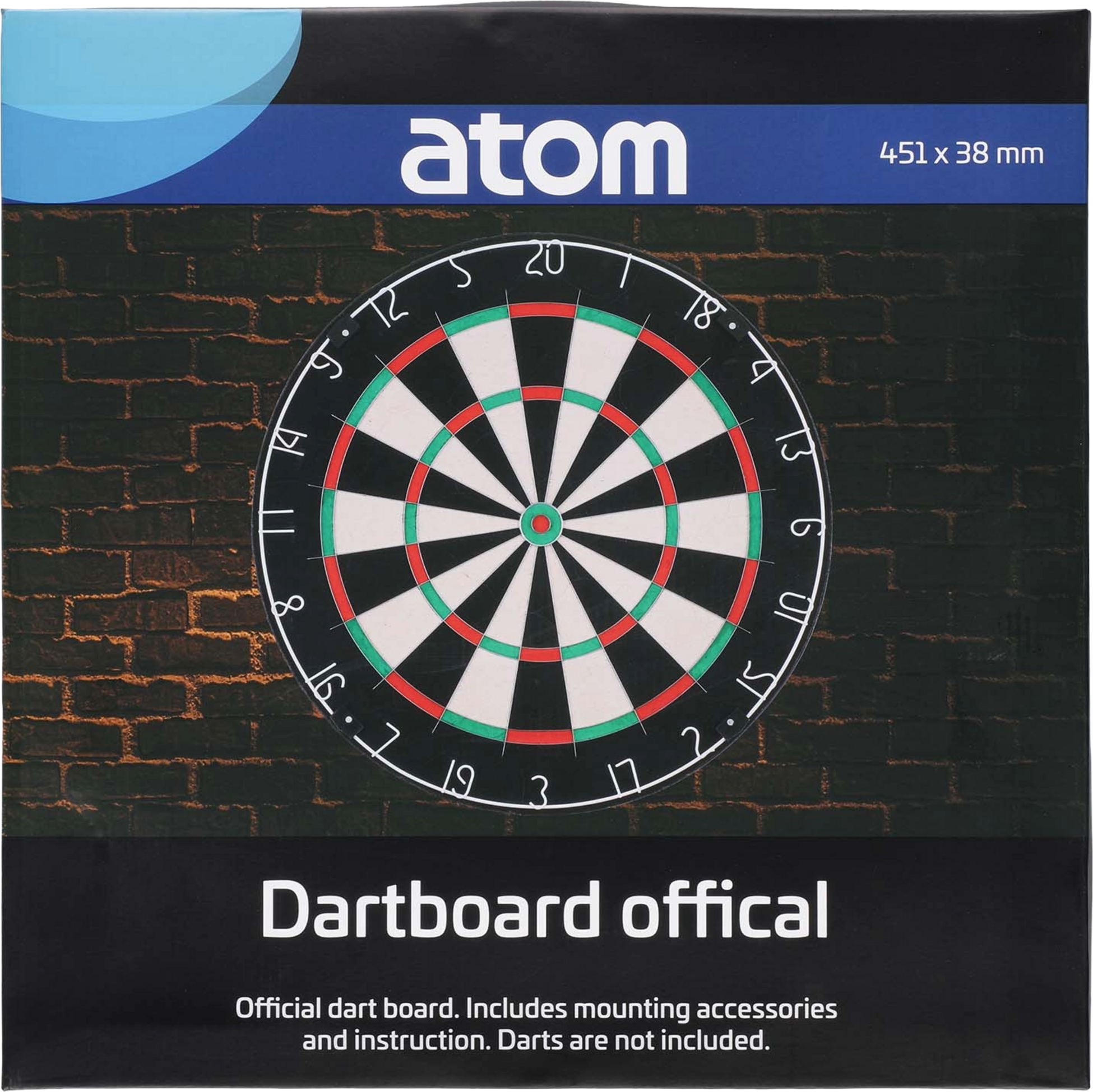 ATOM, Darttavla Officiell