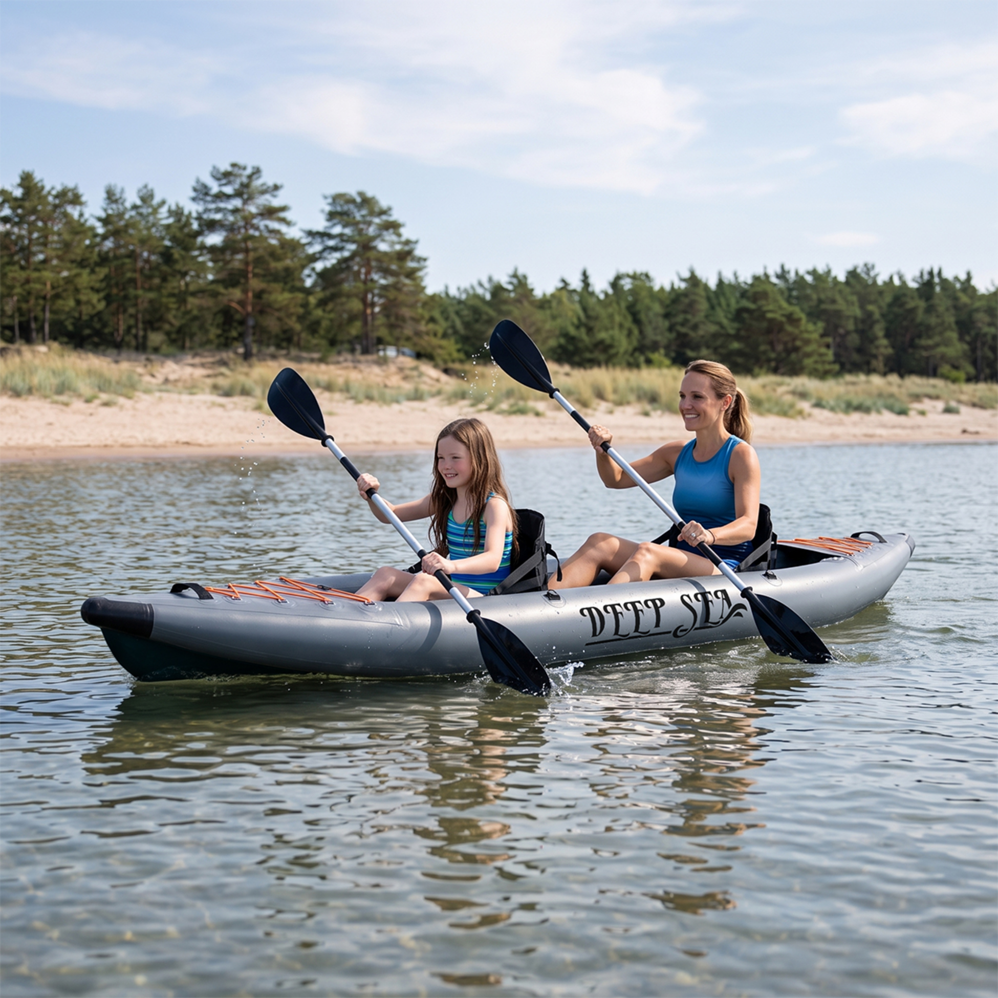 DEEP SEA, Deep Sea Inflatable Kayak Premium Ds Double 415cm
