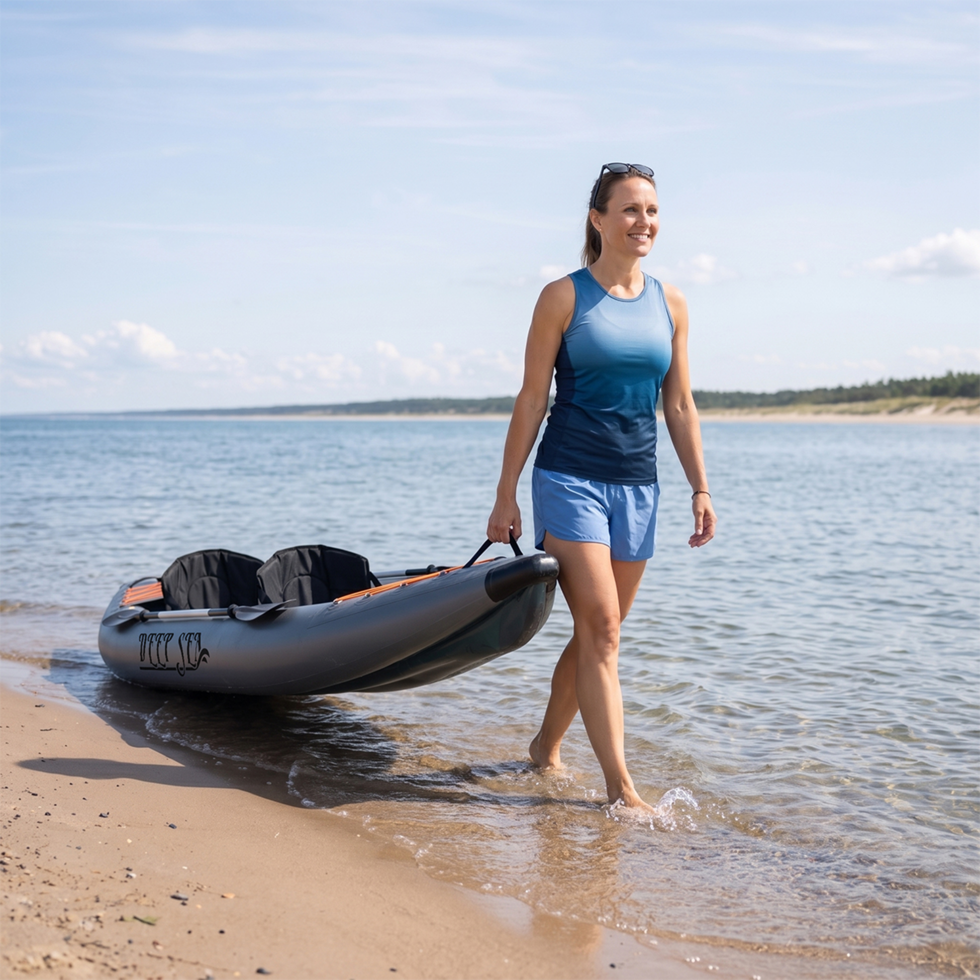 DEEP SEA, Deep Sea Inflatable Kayak Premium Ds Double 415cm