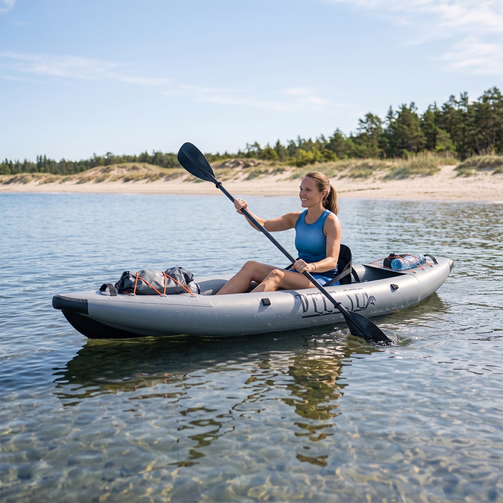 DEEP SEA, Deep Sea Inflatable Kayak Premium Ds Single 300cm