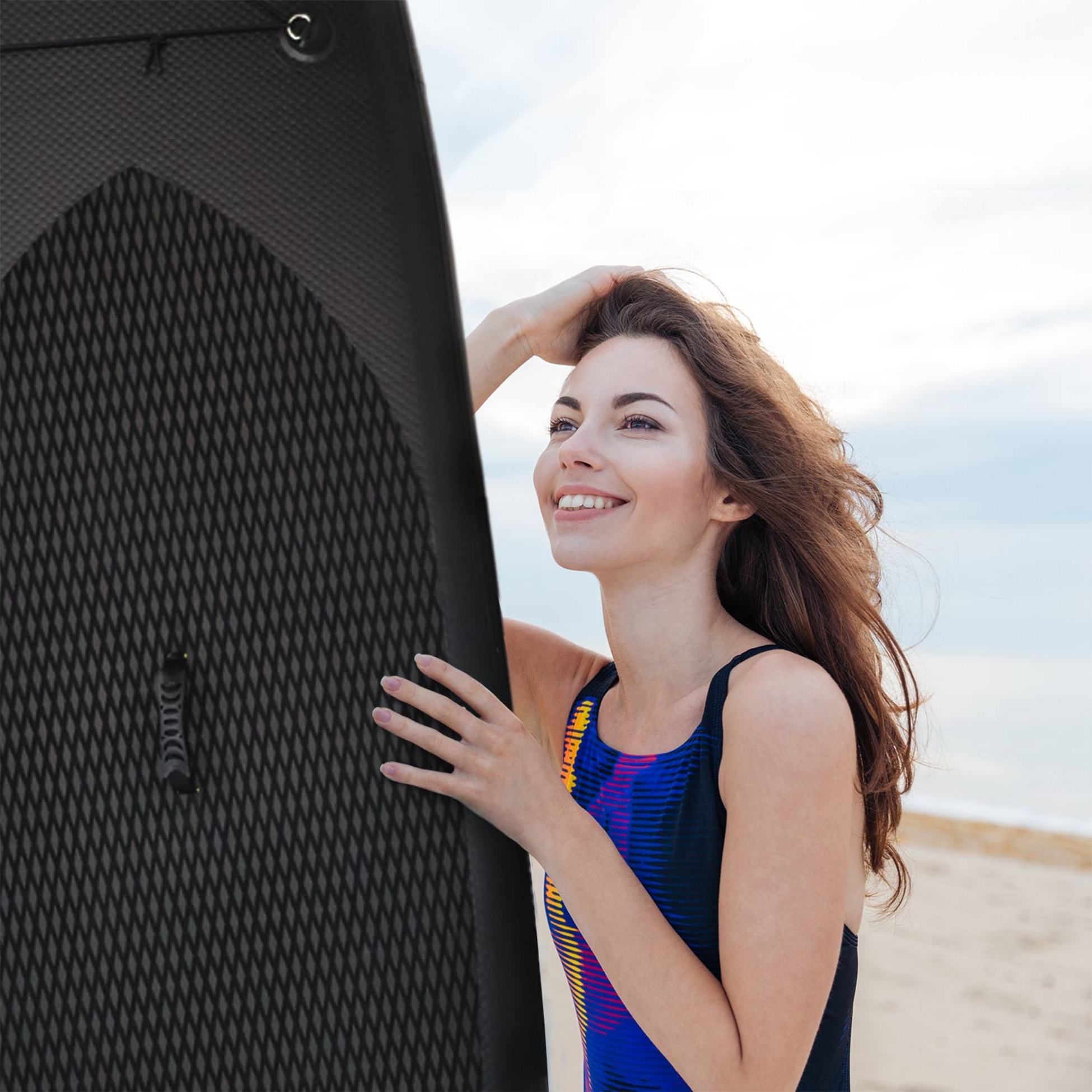 DEEP SEA, Deep Sea Sup Board Set Xxl (330cm), Black