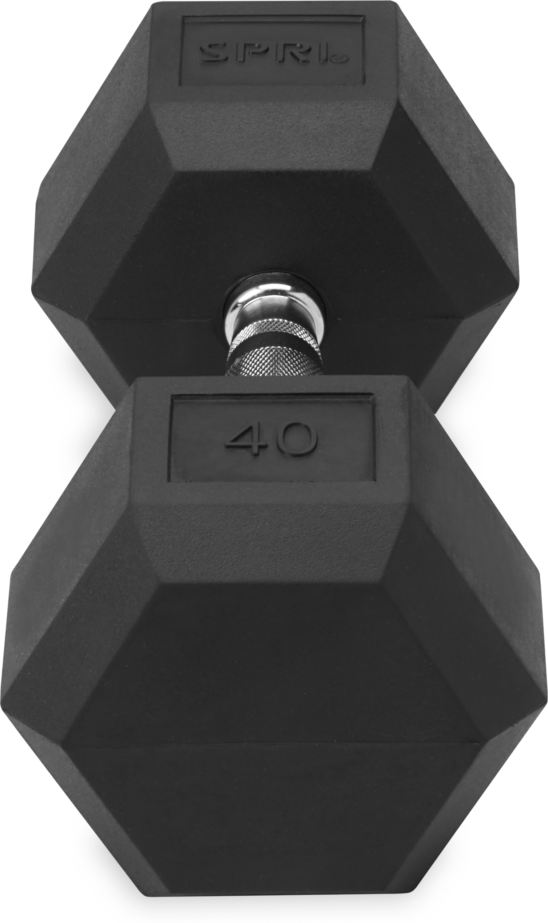 SPRI, Deluxe Rubber Dumbbell 18,1kg