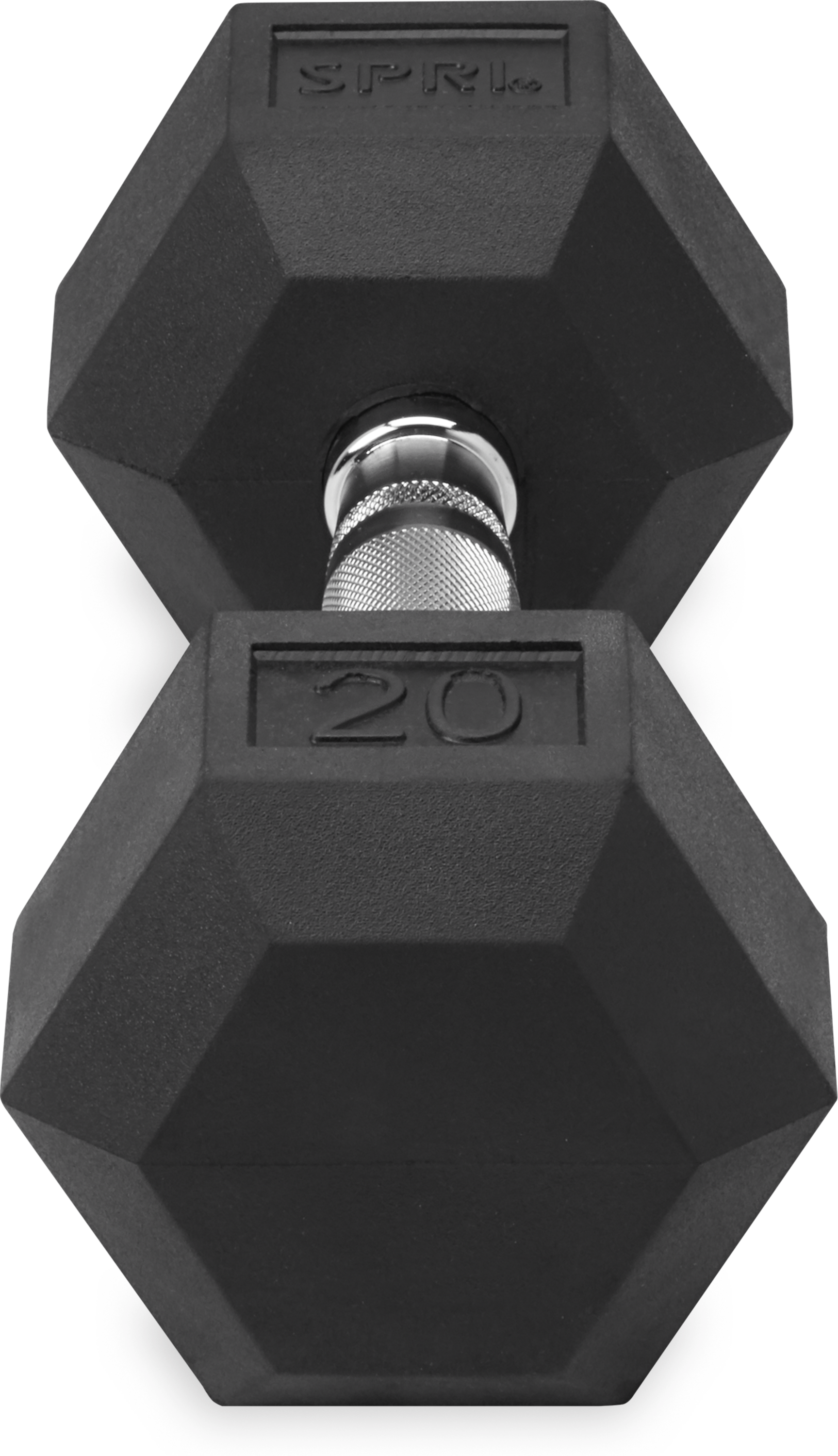 SPRI, Deluxe Rubber Dumbbell 9 Kg / 20 Lb