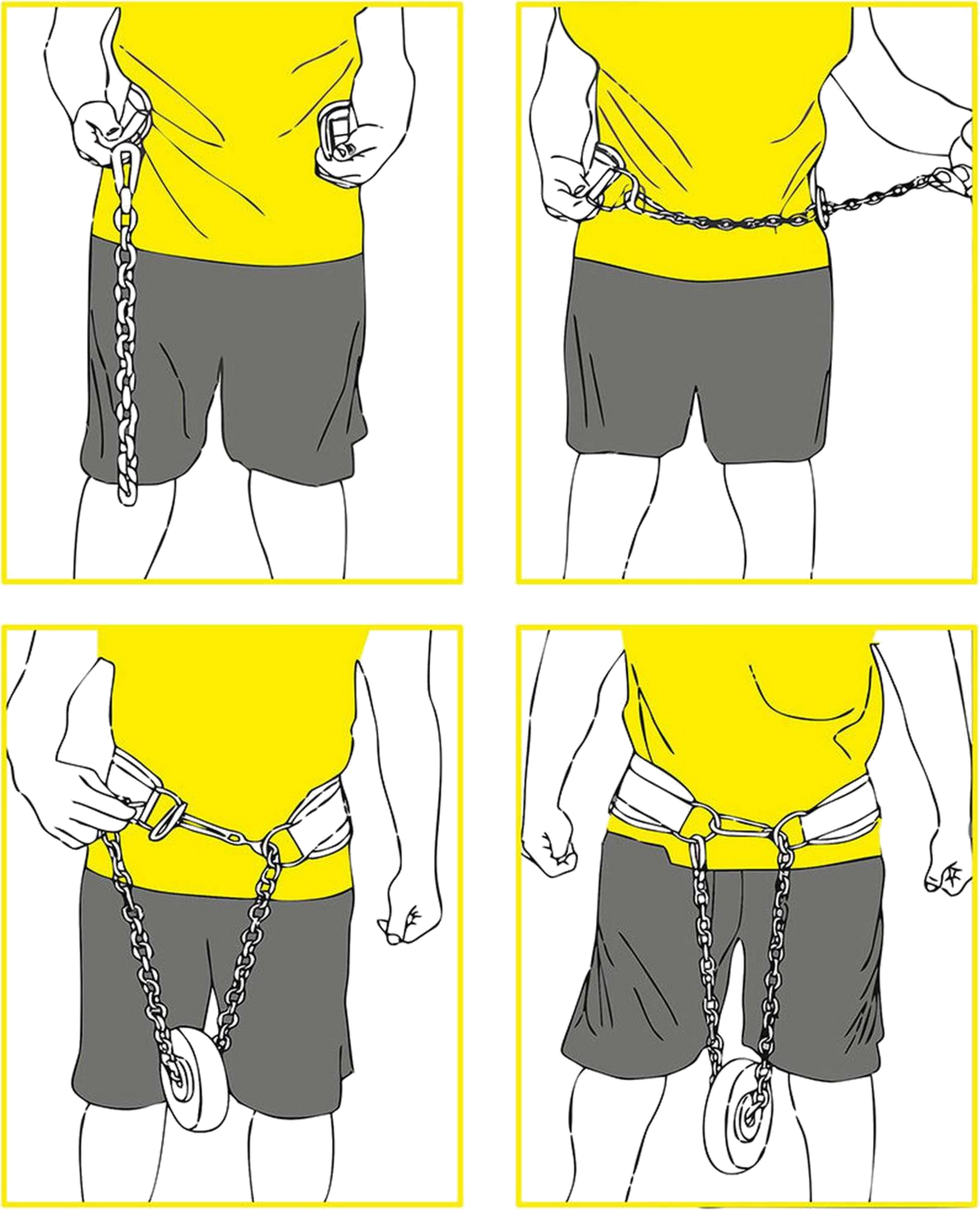 C.P. SPORTS, Dip Belt