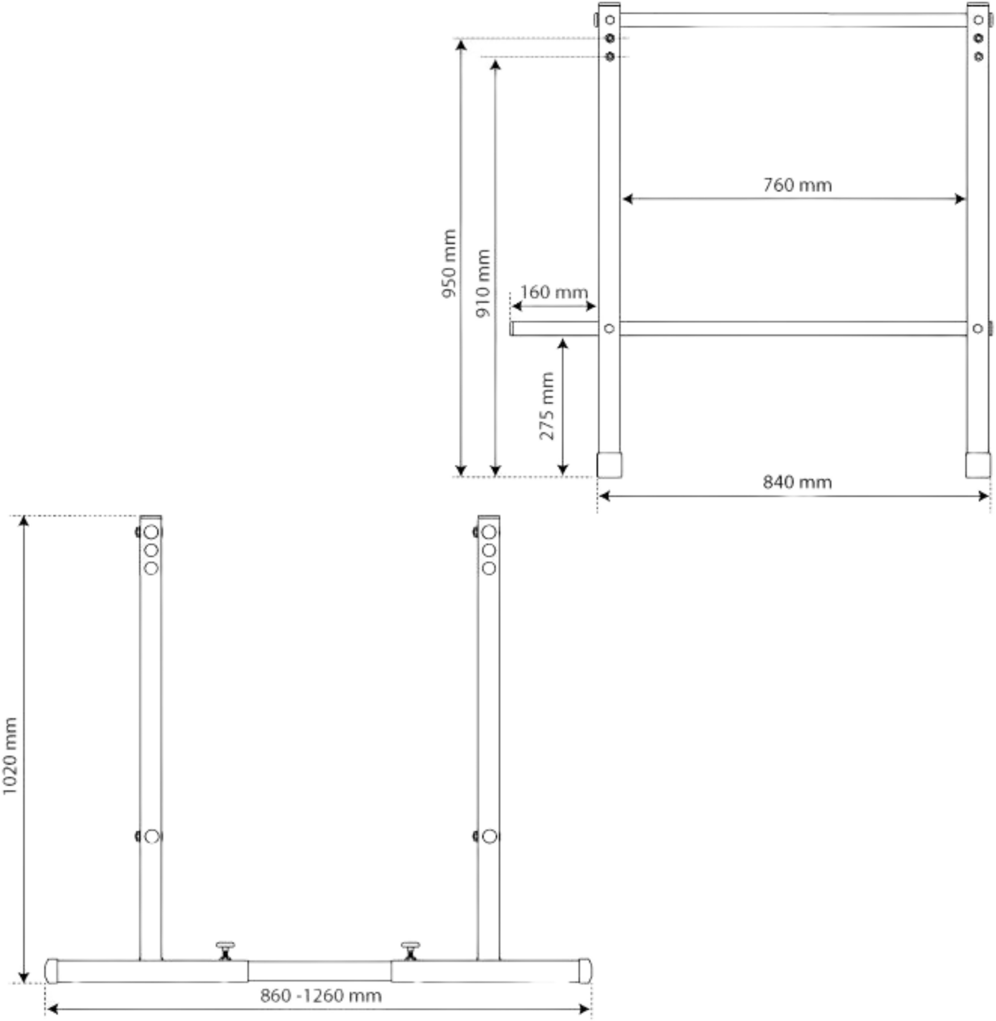 K-SPORT, Dip Station/ Dip Bar: Doppa Barr H&ouml;gt F&ouml;r Parallellbarr