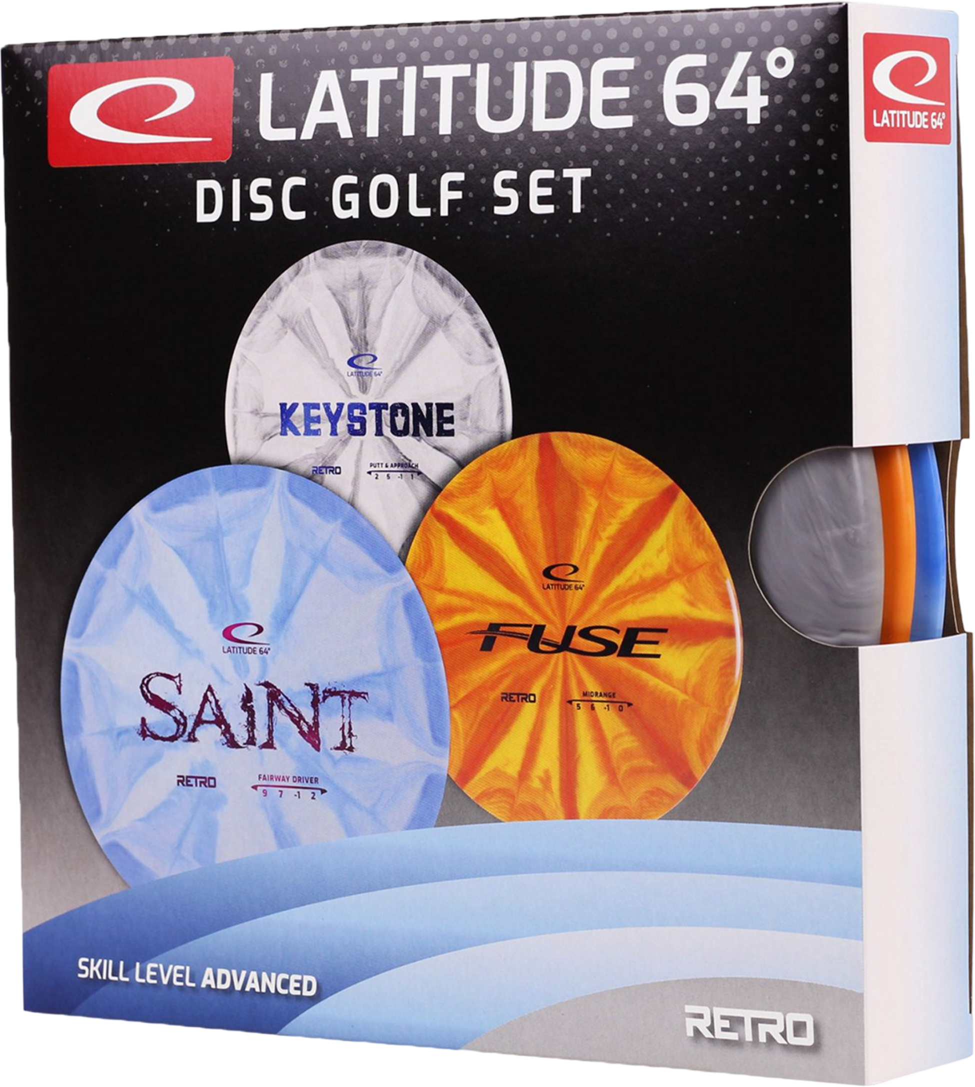 LATITUDE 64, Disc Golf Startset Klassisk