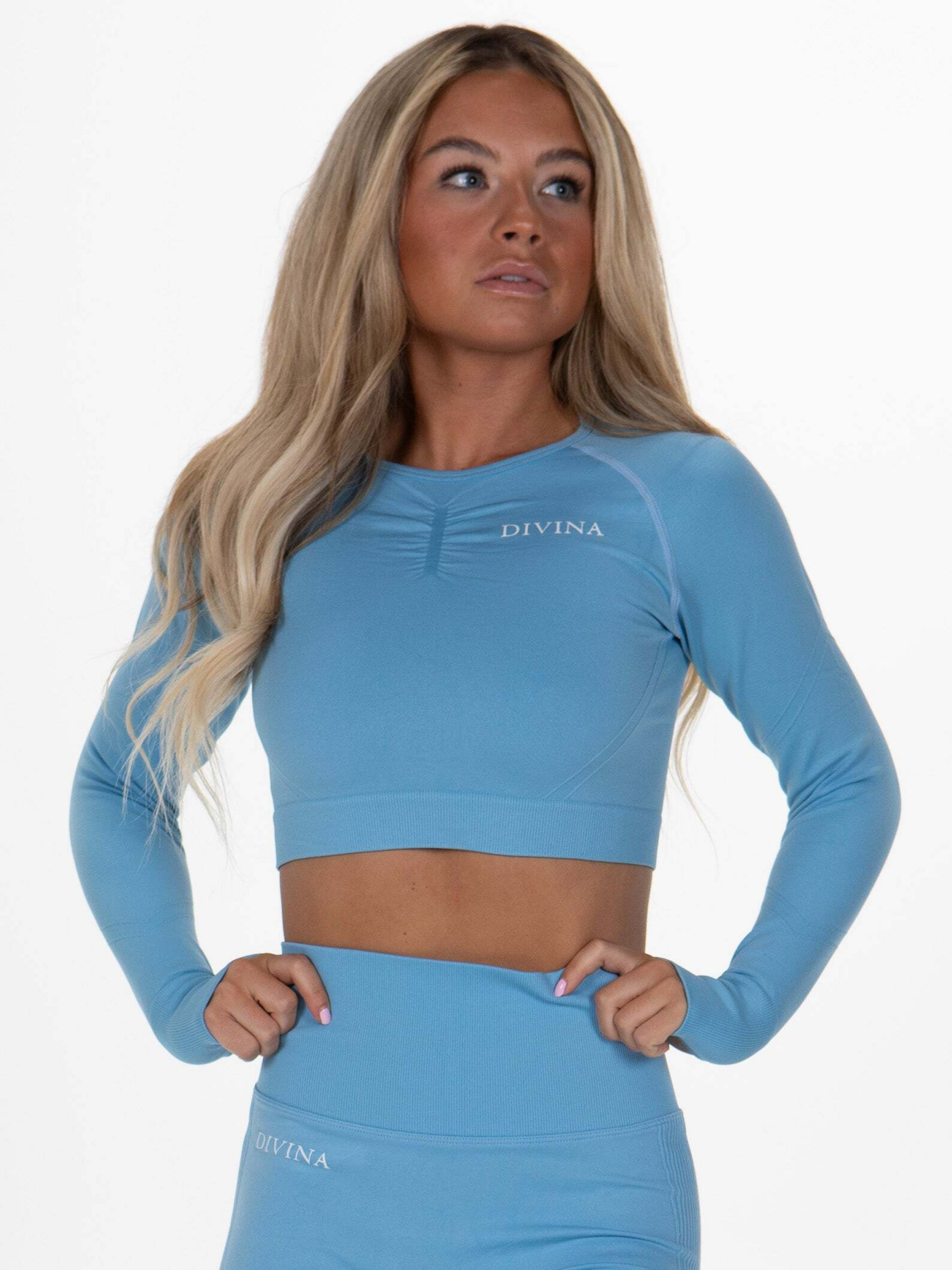 DIVINA, Divina Crop Top 'mare'