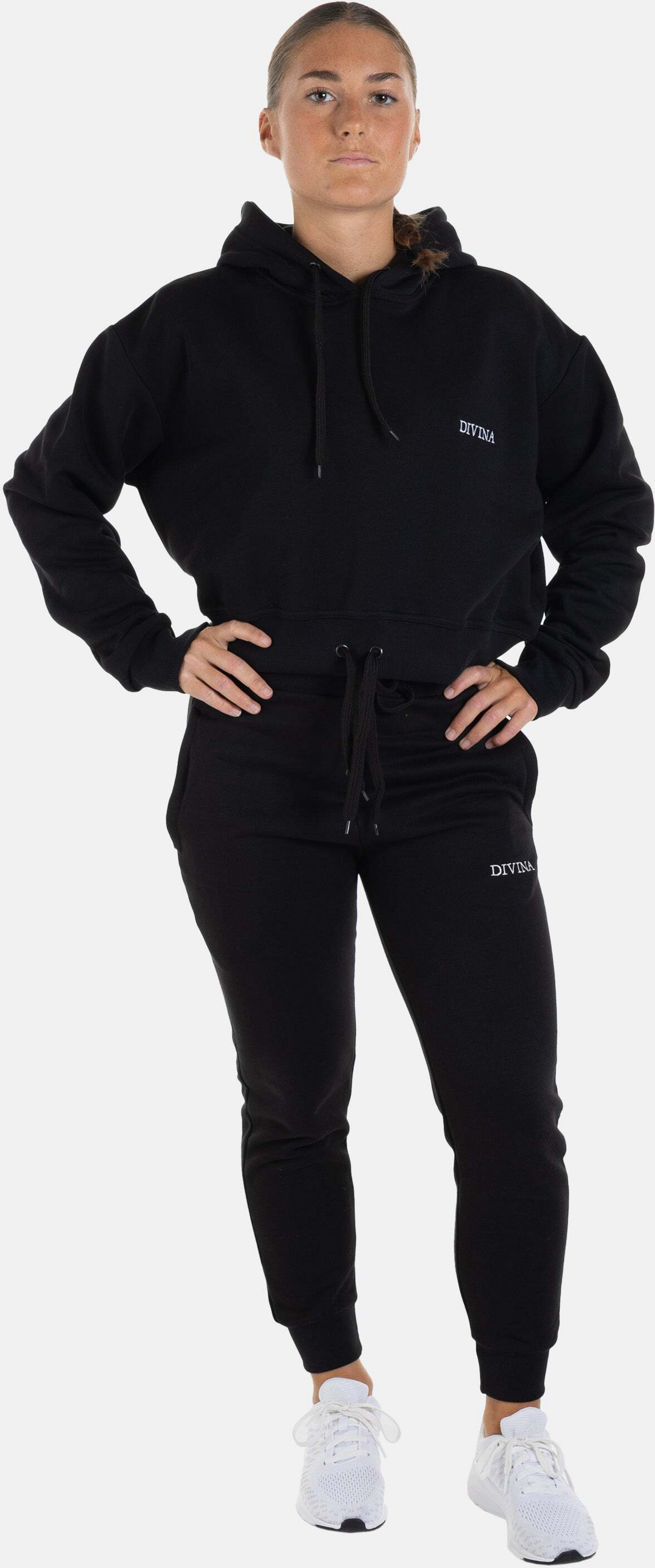 DIVINA, Divina Cropped Hoodie 'comfy'