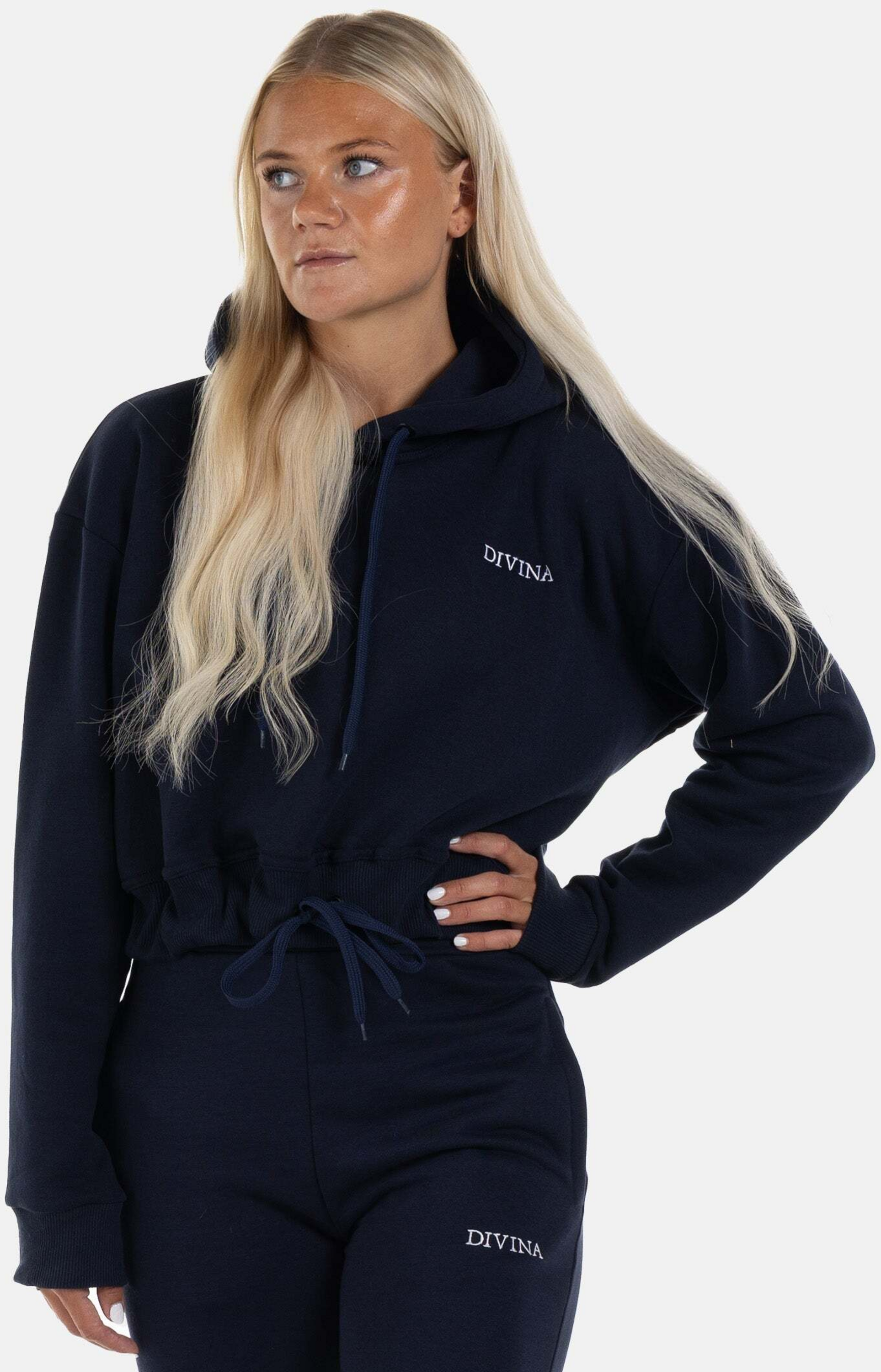 DIVINA, Divina Cropped Hoodie 'comfy'