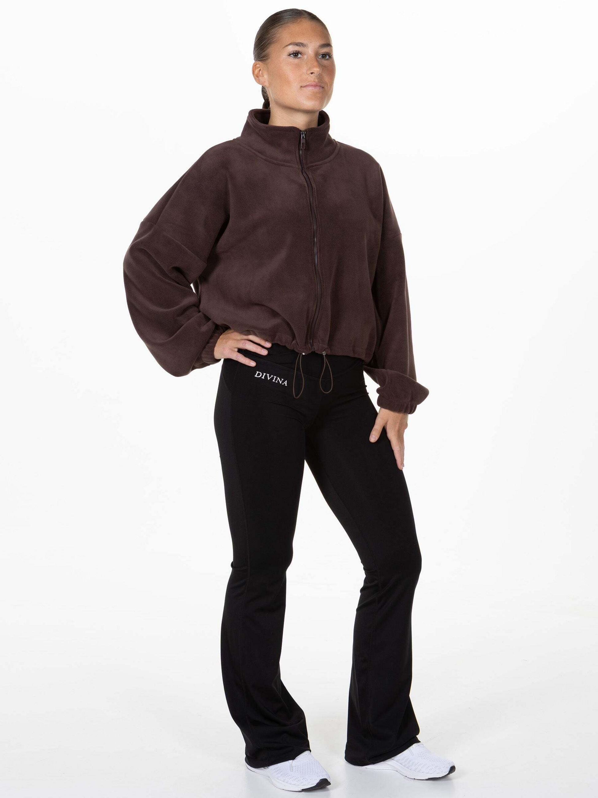 DIVINA, Divina Fleece Jacket "teddy"