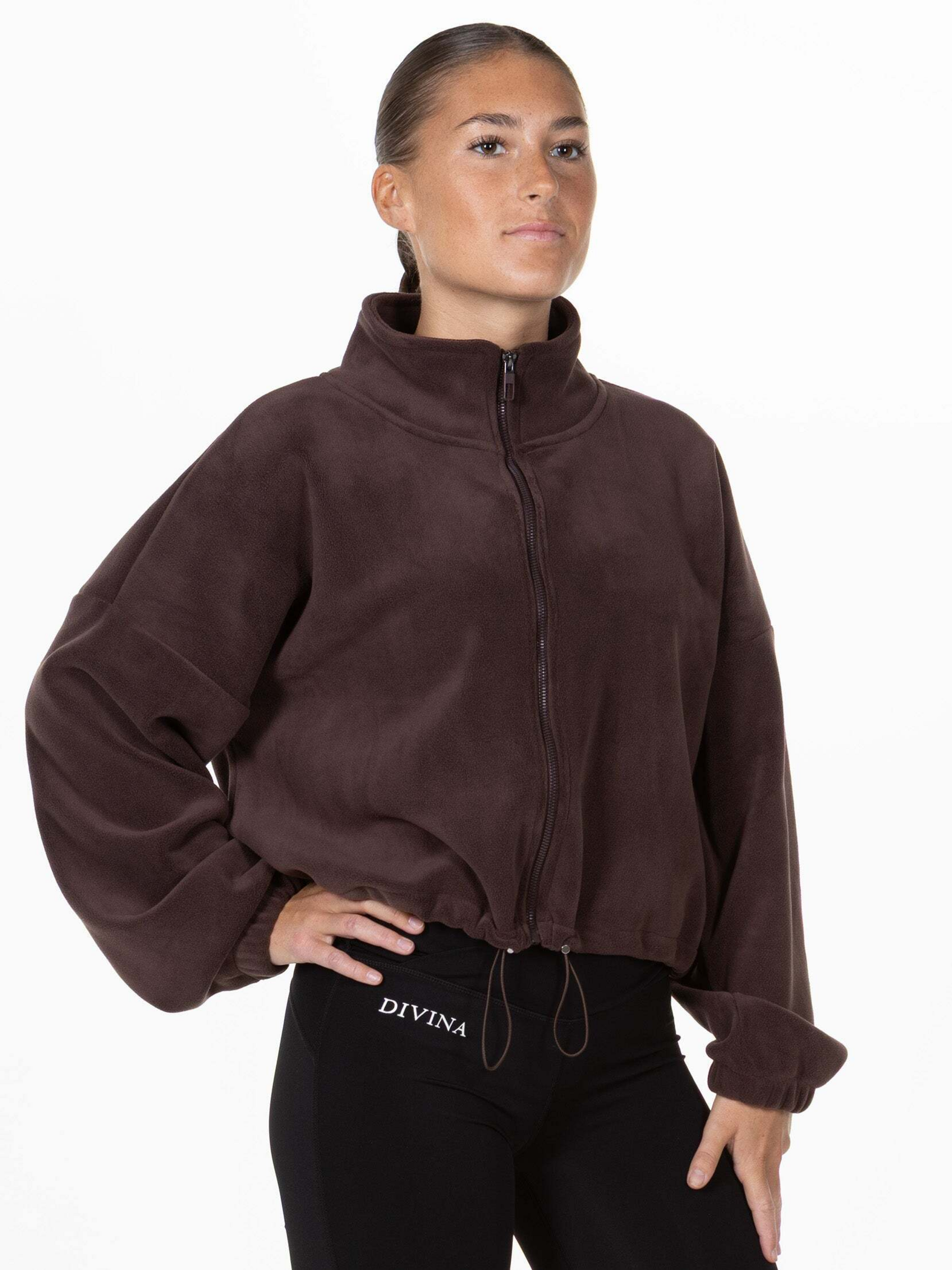 DIVINA, Divina Fleece Jacket "teddy"